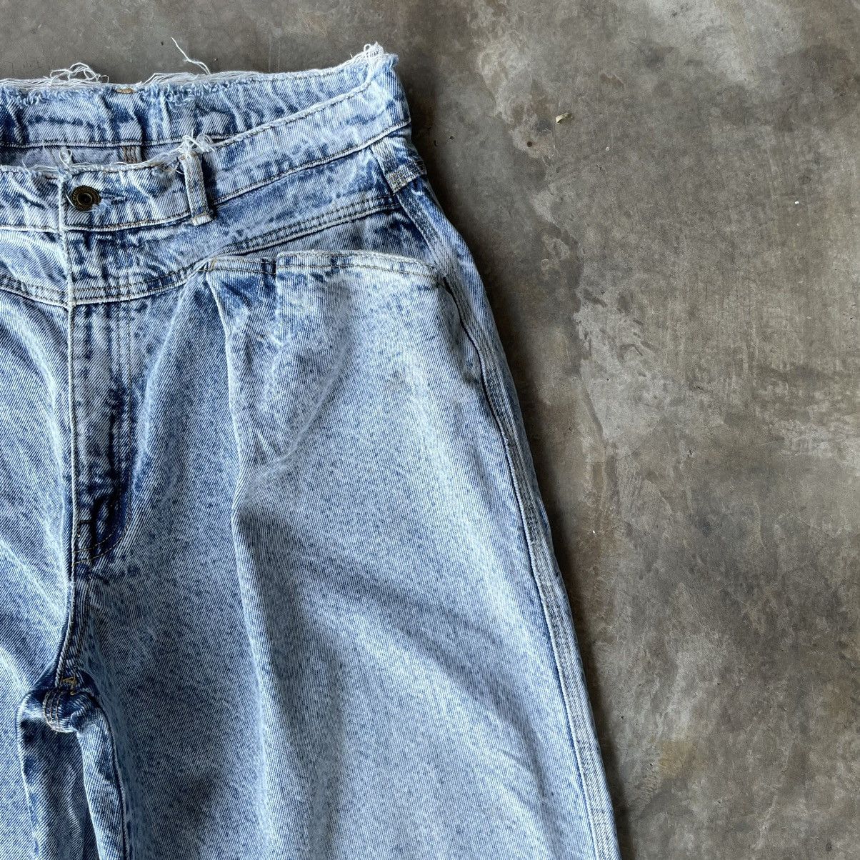 Big John × Jean Vintage Big John SPANA Faded Denim Jeans Pants W30 Size US 30 / EU 46 - 5 Thumbnail