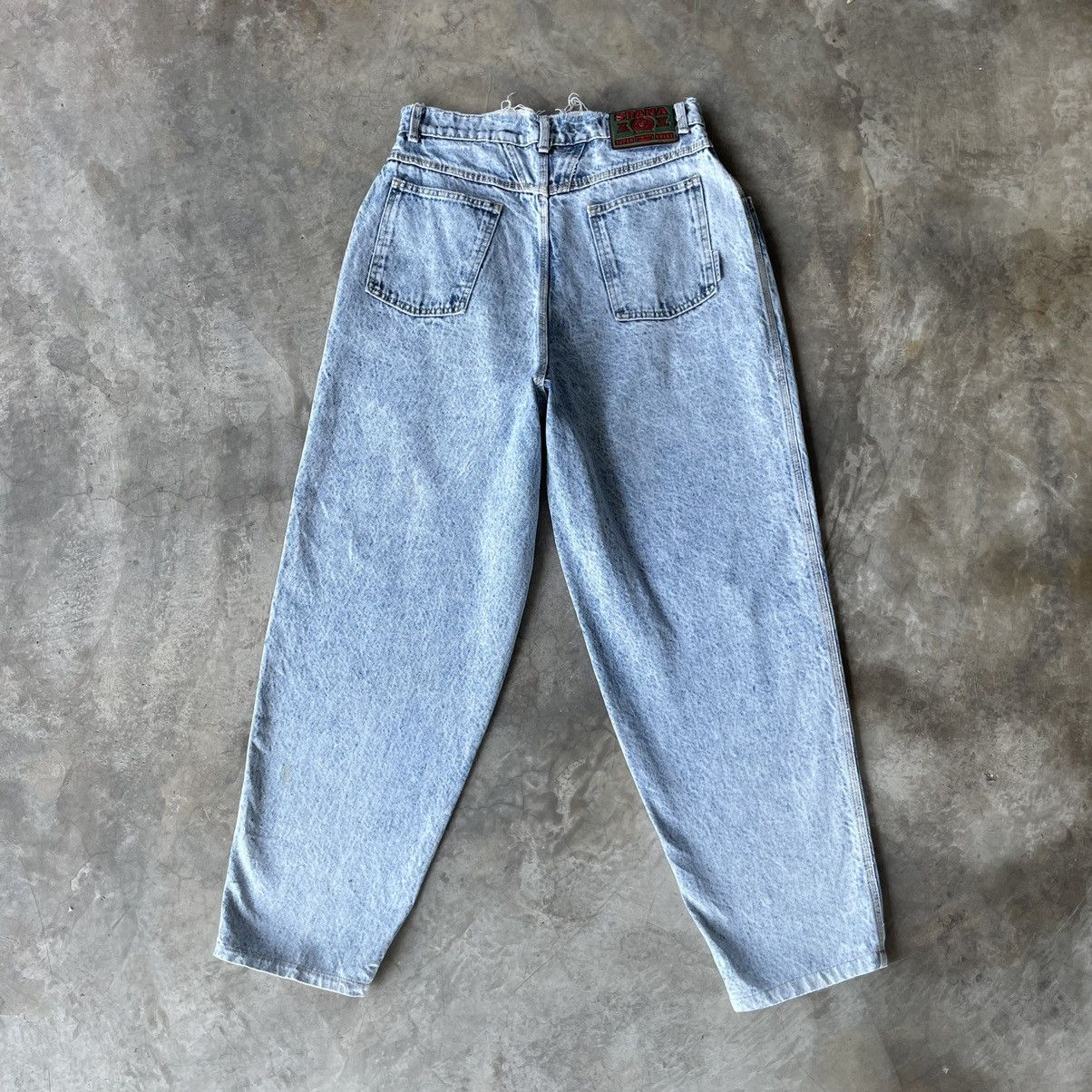 Big John × Jean Vintage Big John SPANA Faded Denim Jeans Pants W30 Size US 30 / EU 46 - 16 Thumbnail