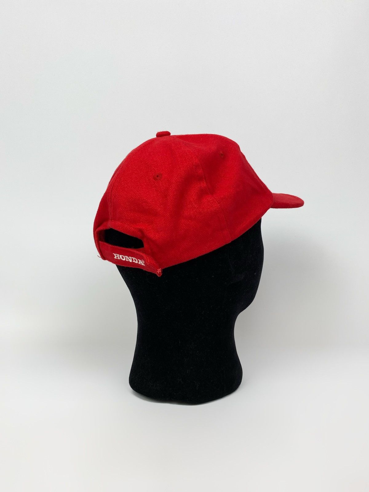Honda 1990’s Vintage Honda Racing Team Spell Out Strap Back Cap Size ONE SIZE - 2 Thumbnail
