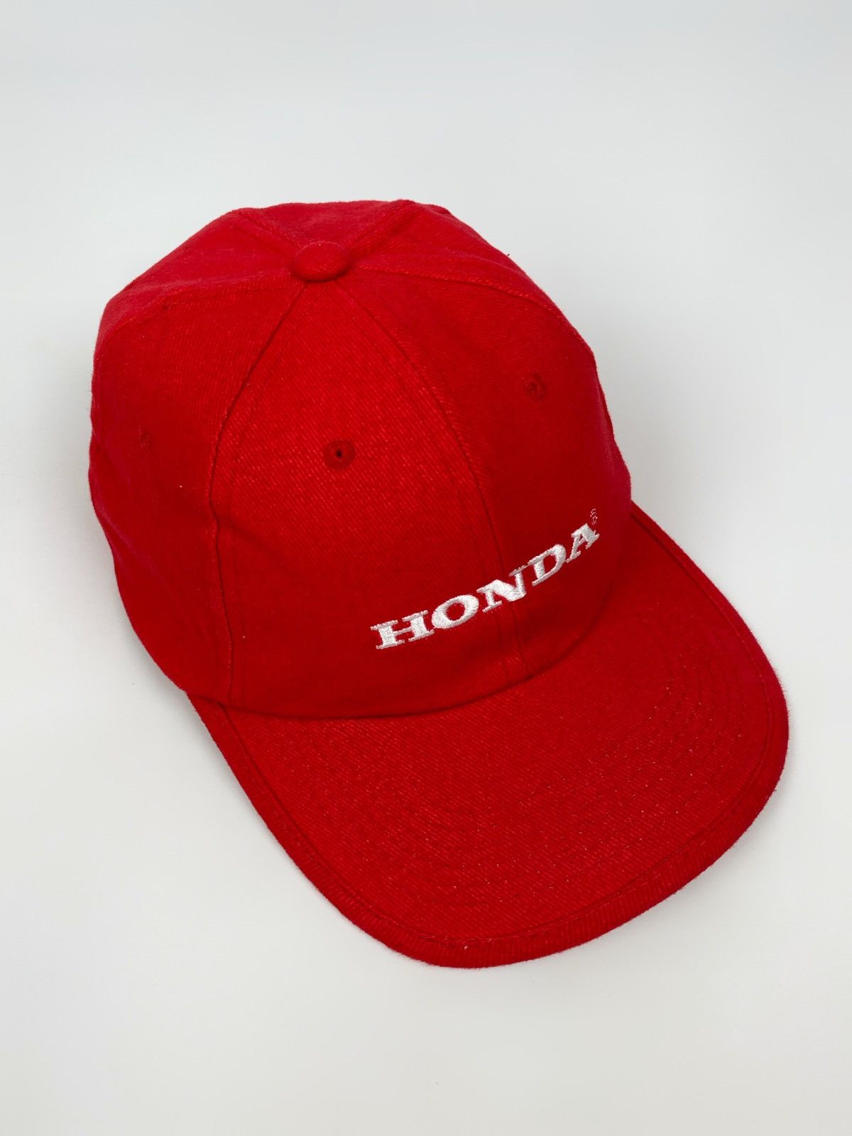 Honda 1990’s Vintage Honda Racing Team Spell Out Strap Back Cap Size ONE SIZE - 5 Thumbnail