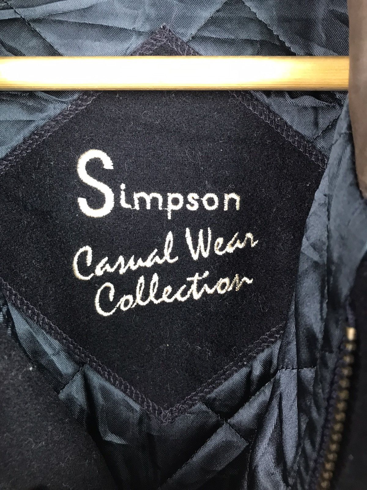 Japanese Brand × Vintage Simpson Wool Buttons Rare Design jacket Size US XXL / EU 58 / 5 - 4 Thumbnail