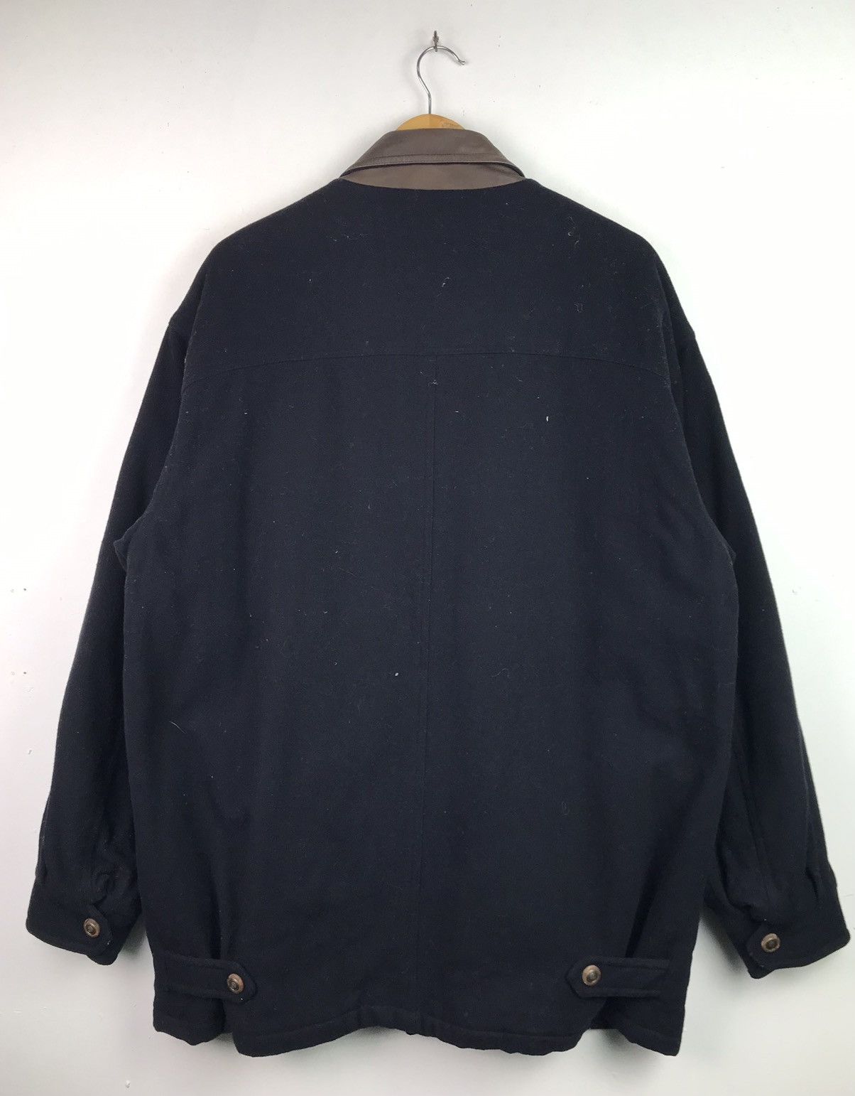 Japanese Brand × Vintage Simpson Wool Buttons Rare Design jacket Size US XXL / EU 58 / 5 - 2 Thumbnail