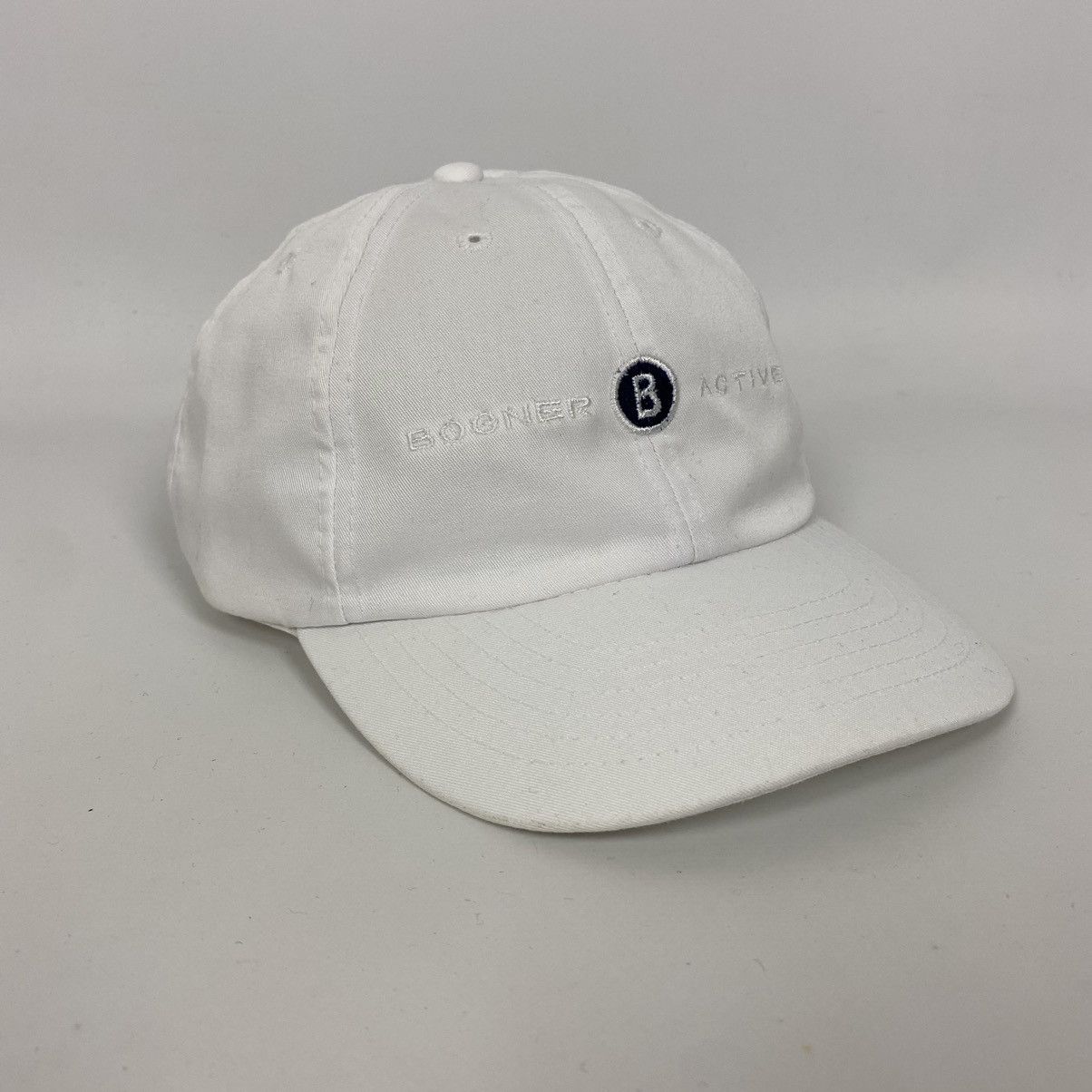 Bogner 1990‘s Vintage Bogner Active Logo 6 Panel Snap Back Cap Size ONE SIZE - 4 Thumbnail