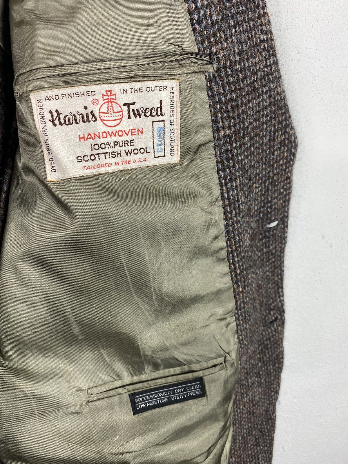 Designer × Harris Tweed × Stafford Stafford x Harris Tweed Wool Jacket Size US L / EU 52-54 / 3 - 14 Thumbnail