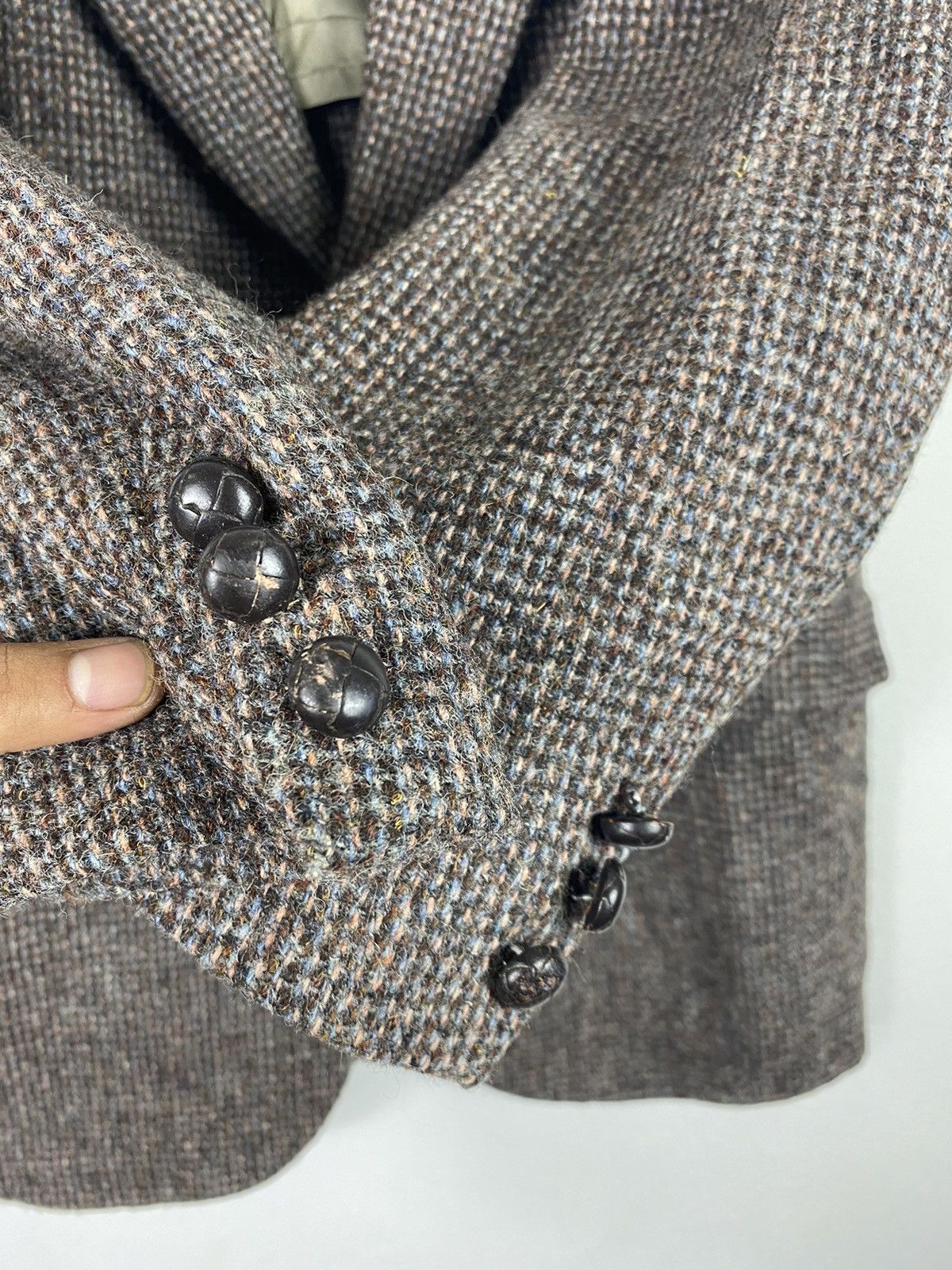 Designer × Harris Tweed × Stafford Stafford x Harris Tweed Wool Jacket Size US L / EU 52-54 / 3 - 8 Thumbnail