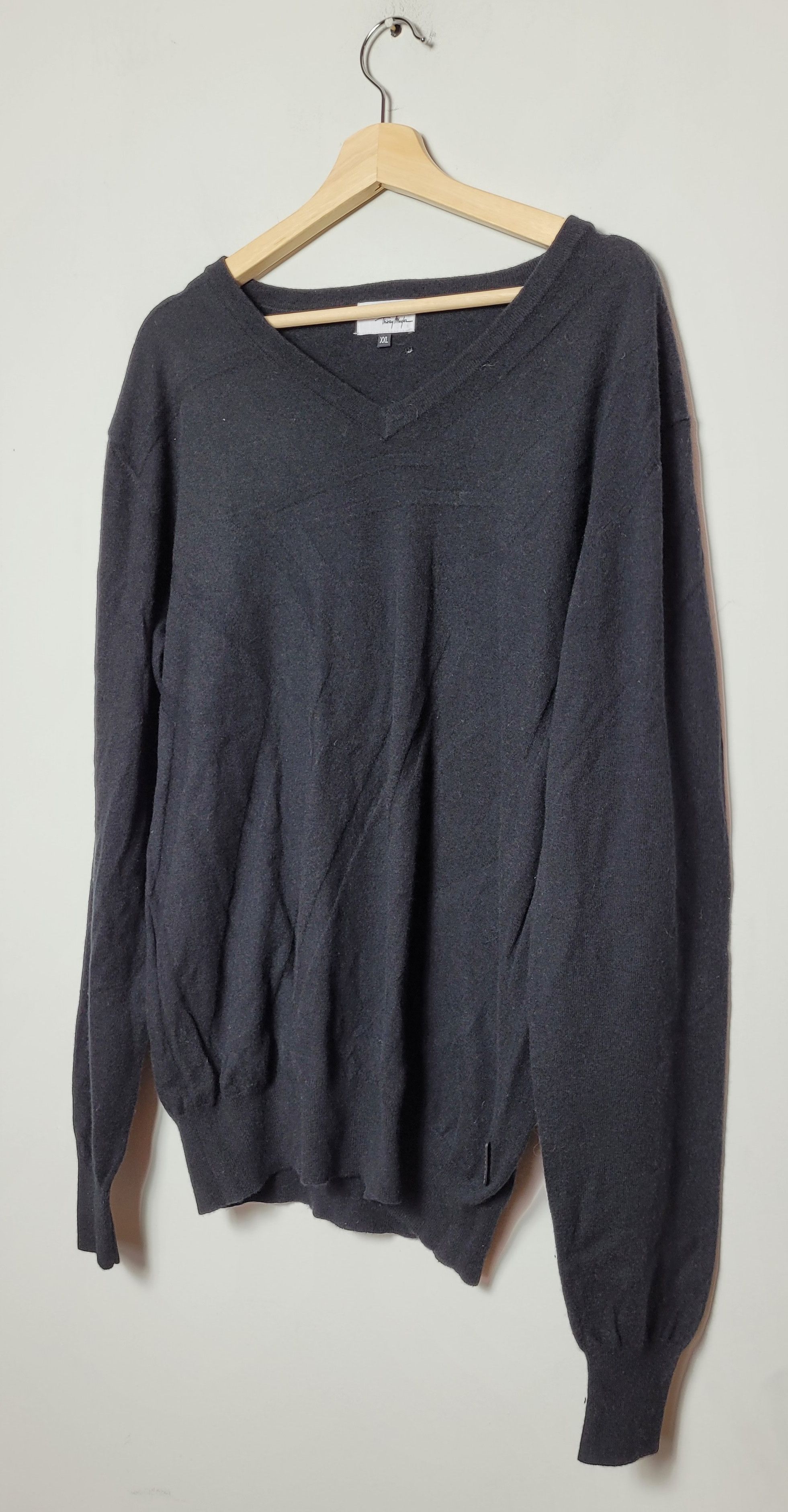 Japanese Brand × Thierry Mugler Thiery Mugler Sweater Knitwear Size US XXL / EU 58 / 5 - 2 Thumbnail