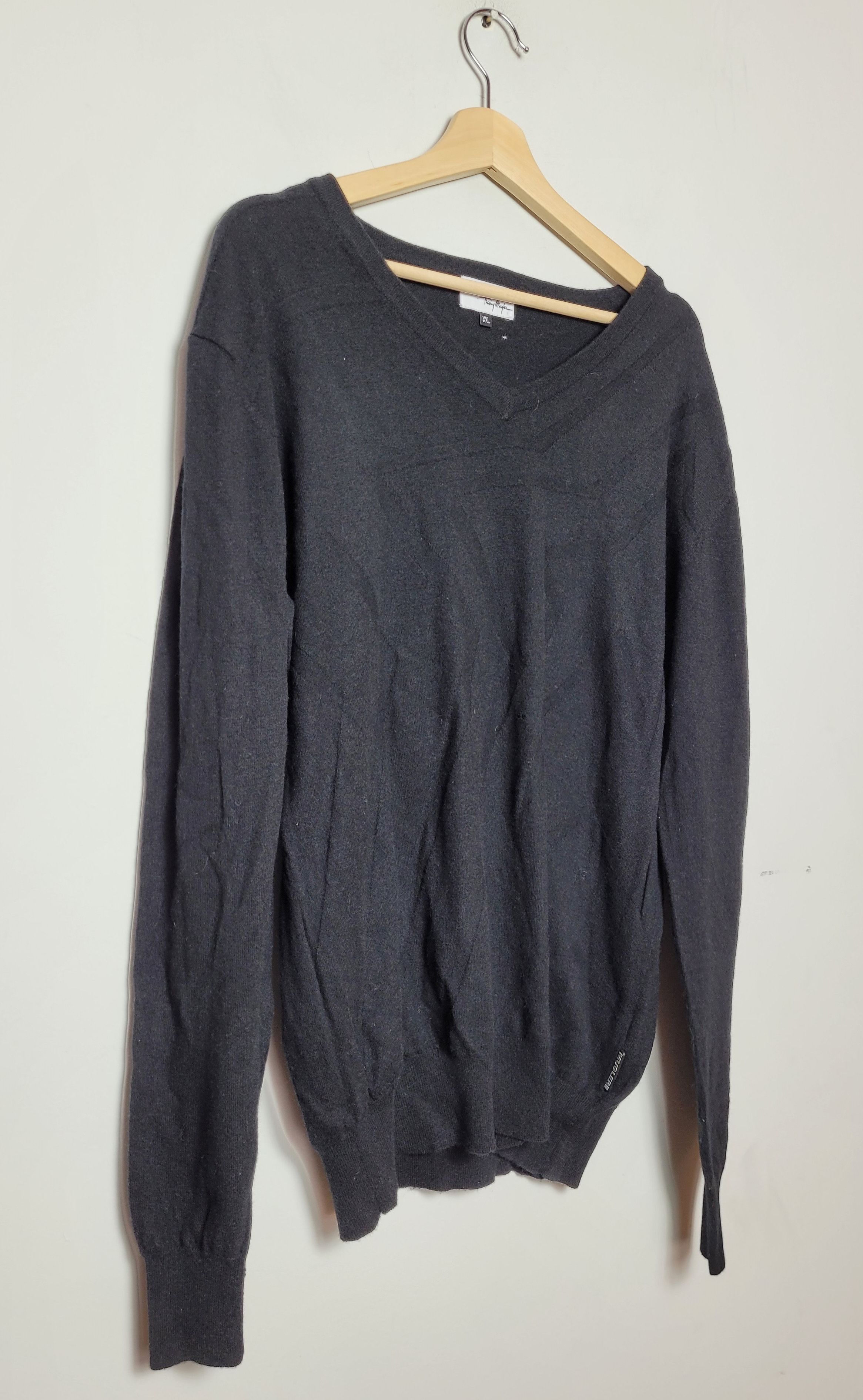 Japanese Brand × Thierry Mugler Thiery Mugler Sweater Knitwear Size US XXL / EU 58 / 5 - 5 Thumbnail