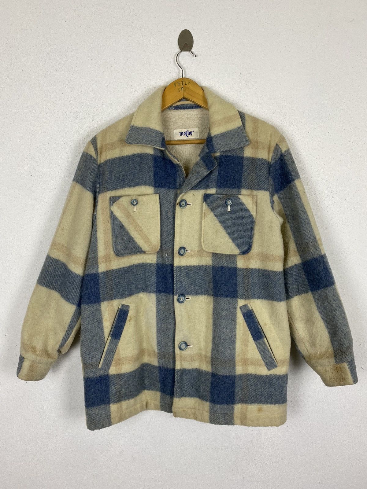 Other MCCOY DOUBLE BREAST FLANNEL JACKET Size US L / EU 52-54 / 3 - 2 Thumbnail