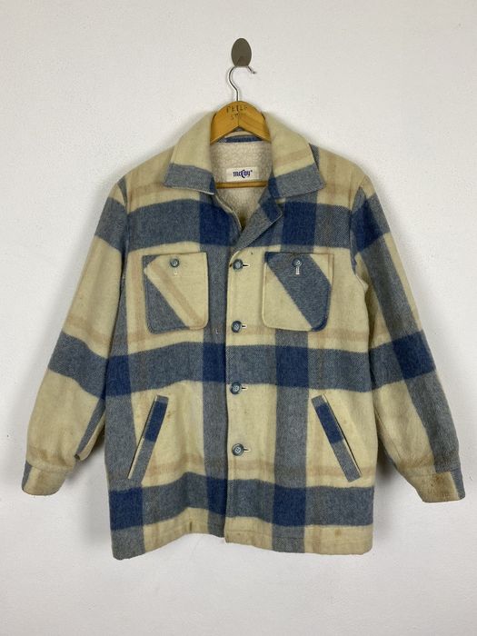 Designer MCCOY DOUBLE BREAST FLANNEL JACKET | Grailed