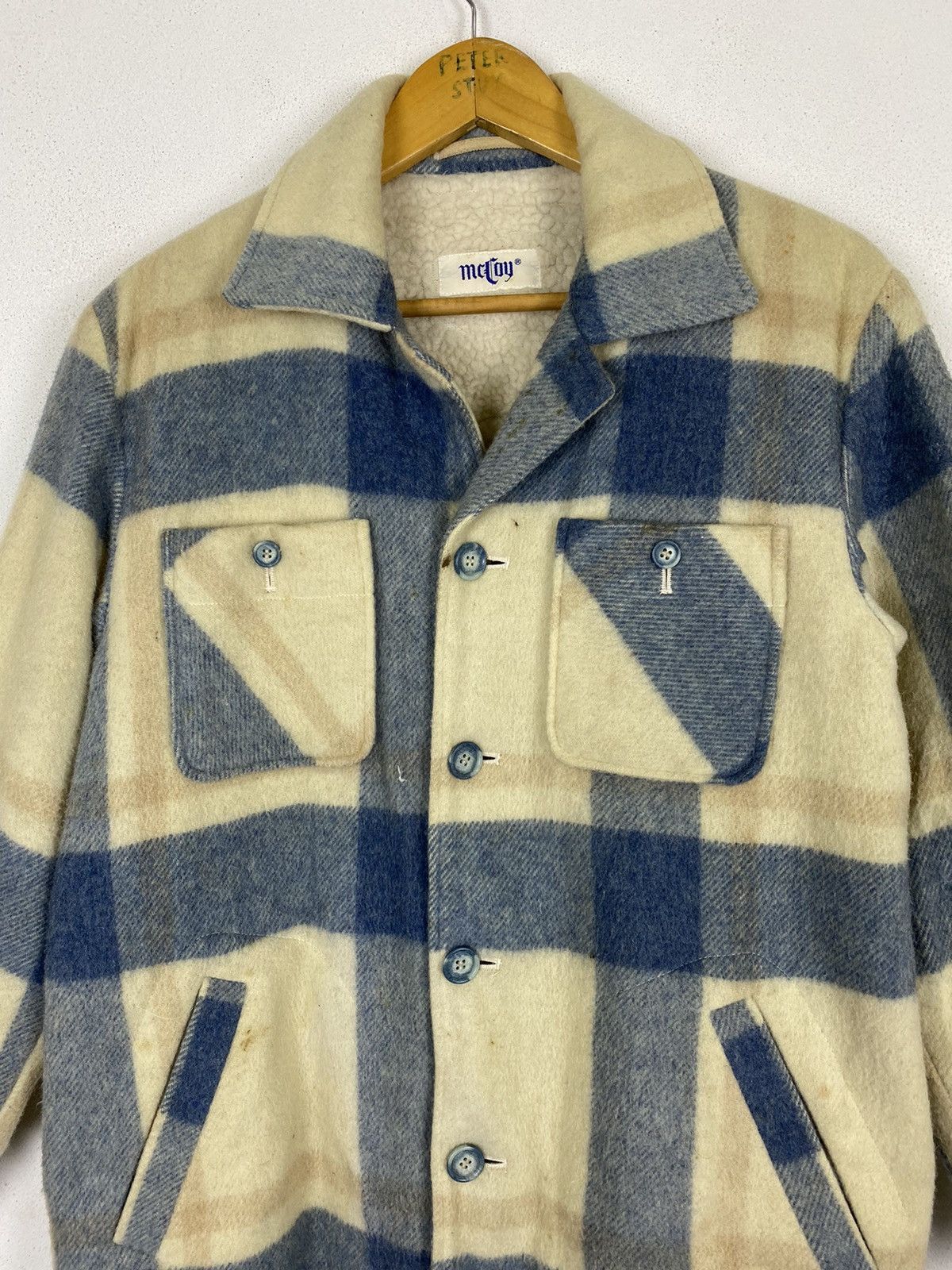 Other MCCOY DOUBLE BREAST FLANNEL JACKET Size US L / EU 52-54 / 3 - 6 Thumbnail