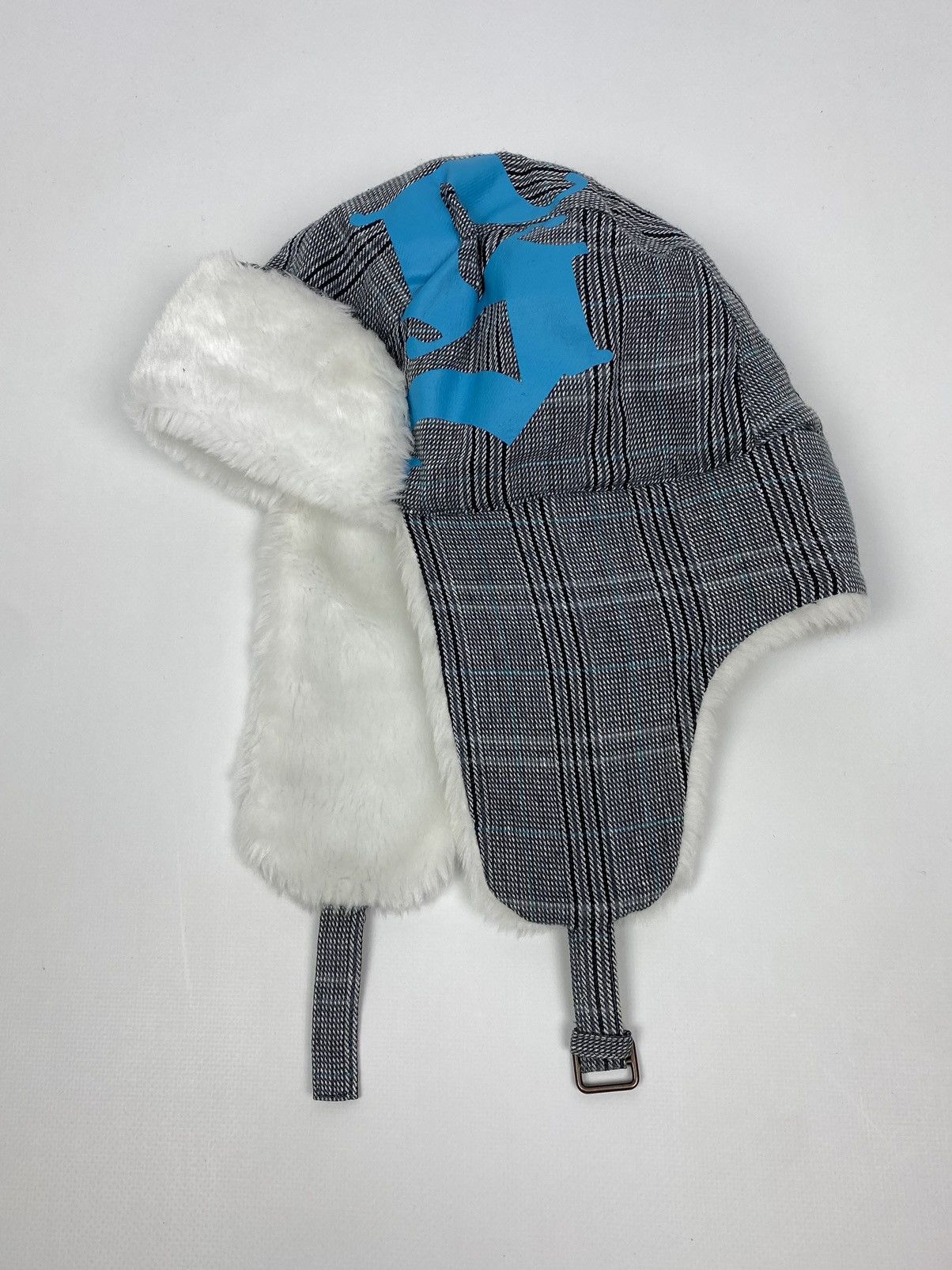 Salomon 2000’s Vintage Salomon Check S Gothic Logo Trapper Hat Size ONE SIZE - 4 Thumbnail