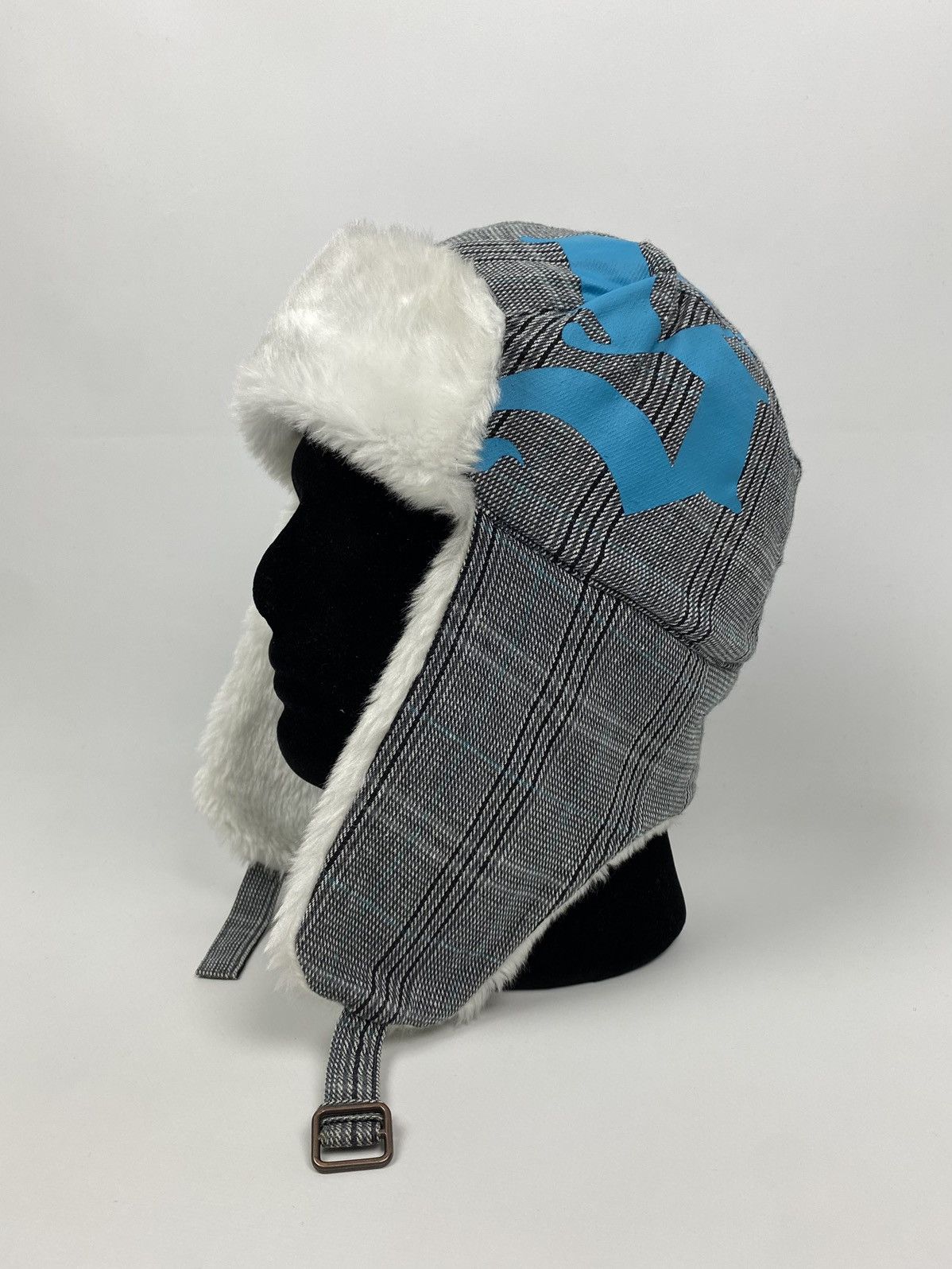 Salomon 2000’s Vintage Salomon Check S Gothic Logo Trapper Hat Size ONE SIZE - 1 Thumbnail