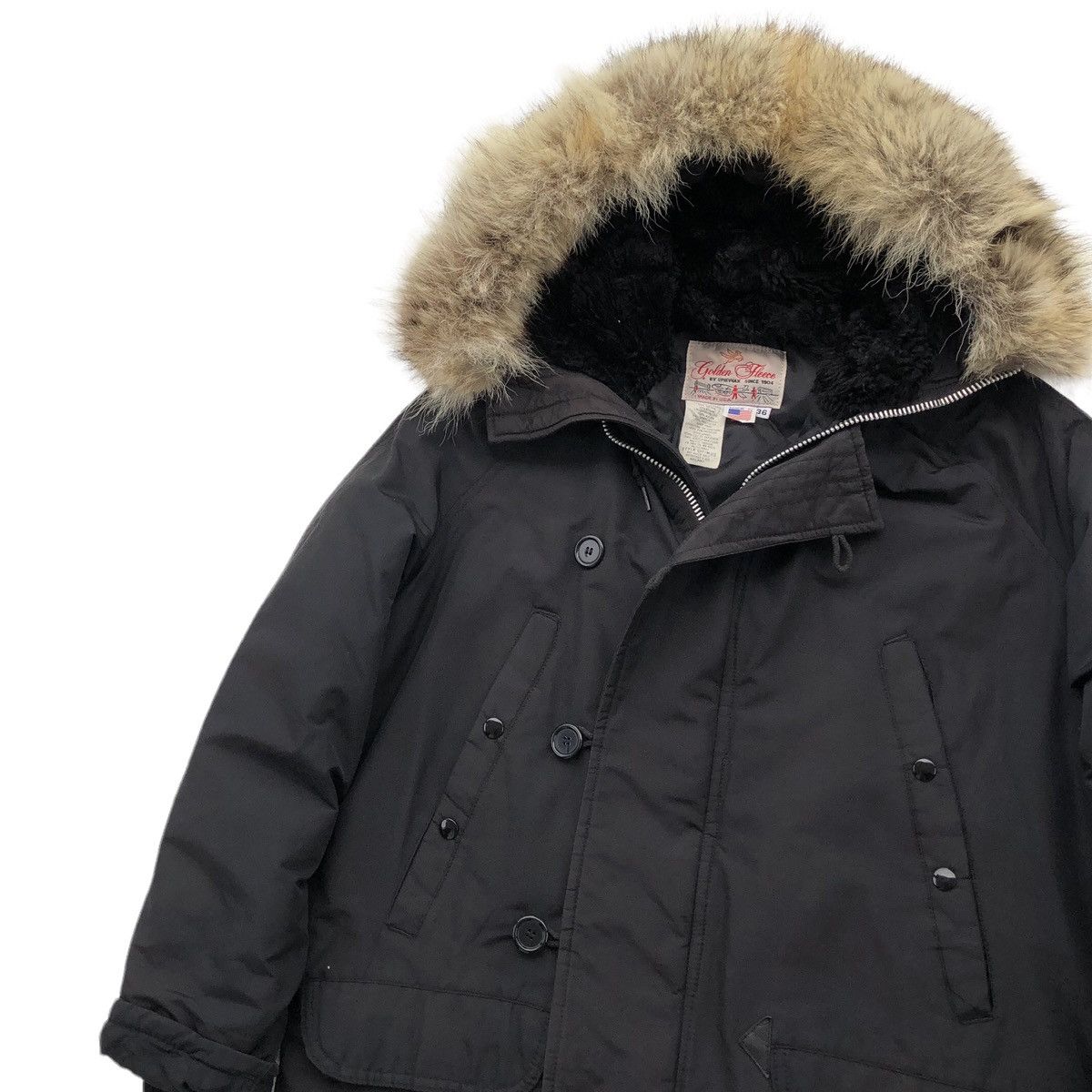 I. Spiewak And Sons Golden Fleece Jacket Flyer's Cold Weather N-3b Jacket 🇺🇸 Size US M / EU 48-50 / 2 - 3 Thumbnail