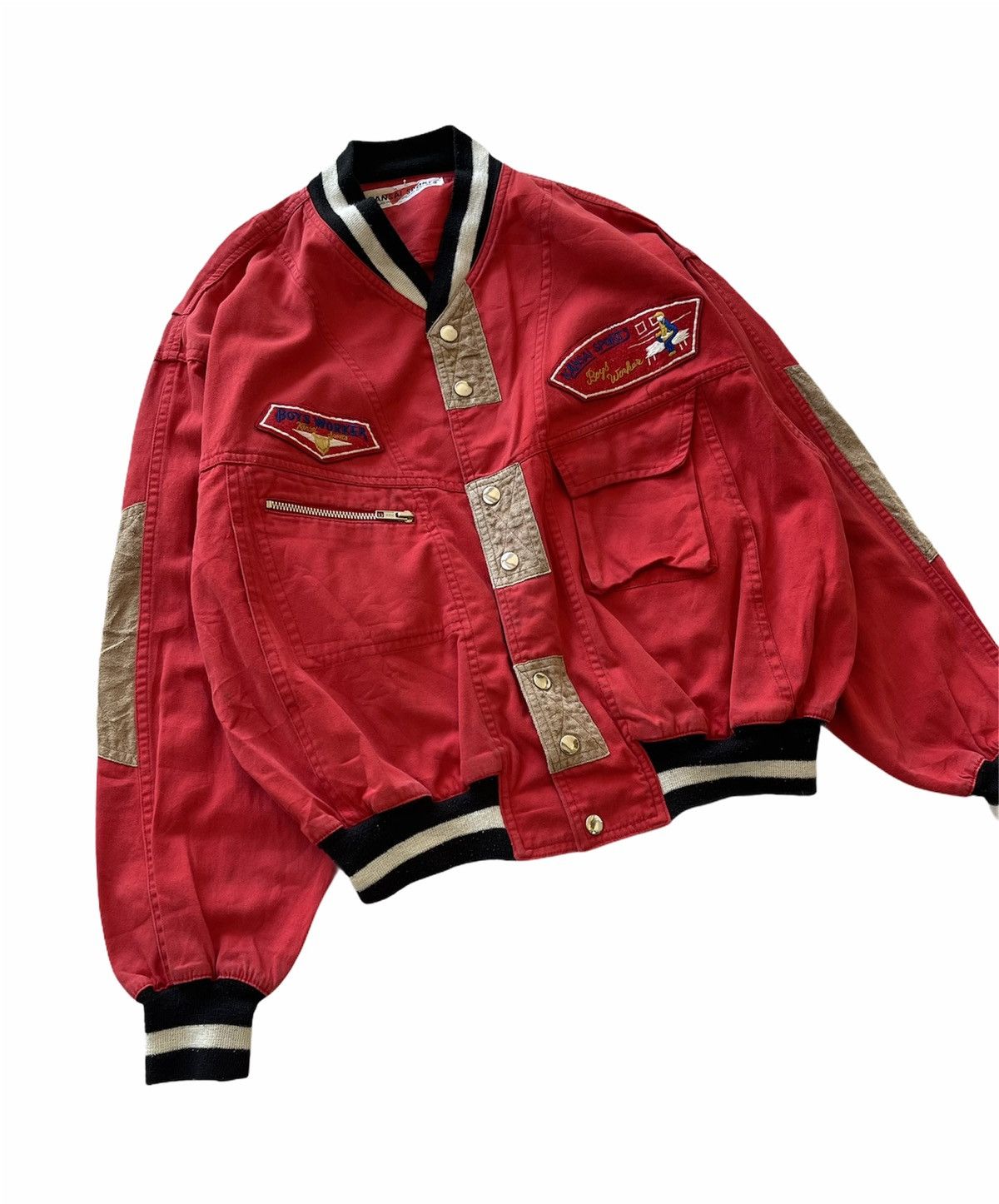 Kansai Yamamoto RARE!!! VINTAGE 90s KANSAI BOMBER JACKET Size US L / EU 52-54 / 3 - 5 Thumbnail