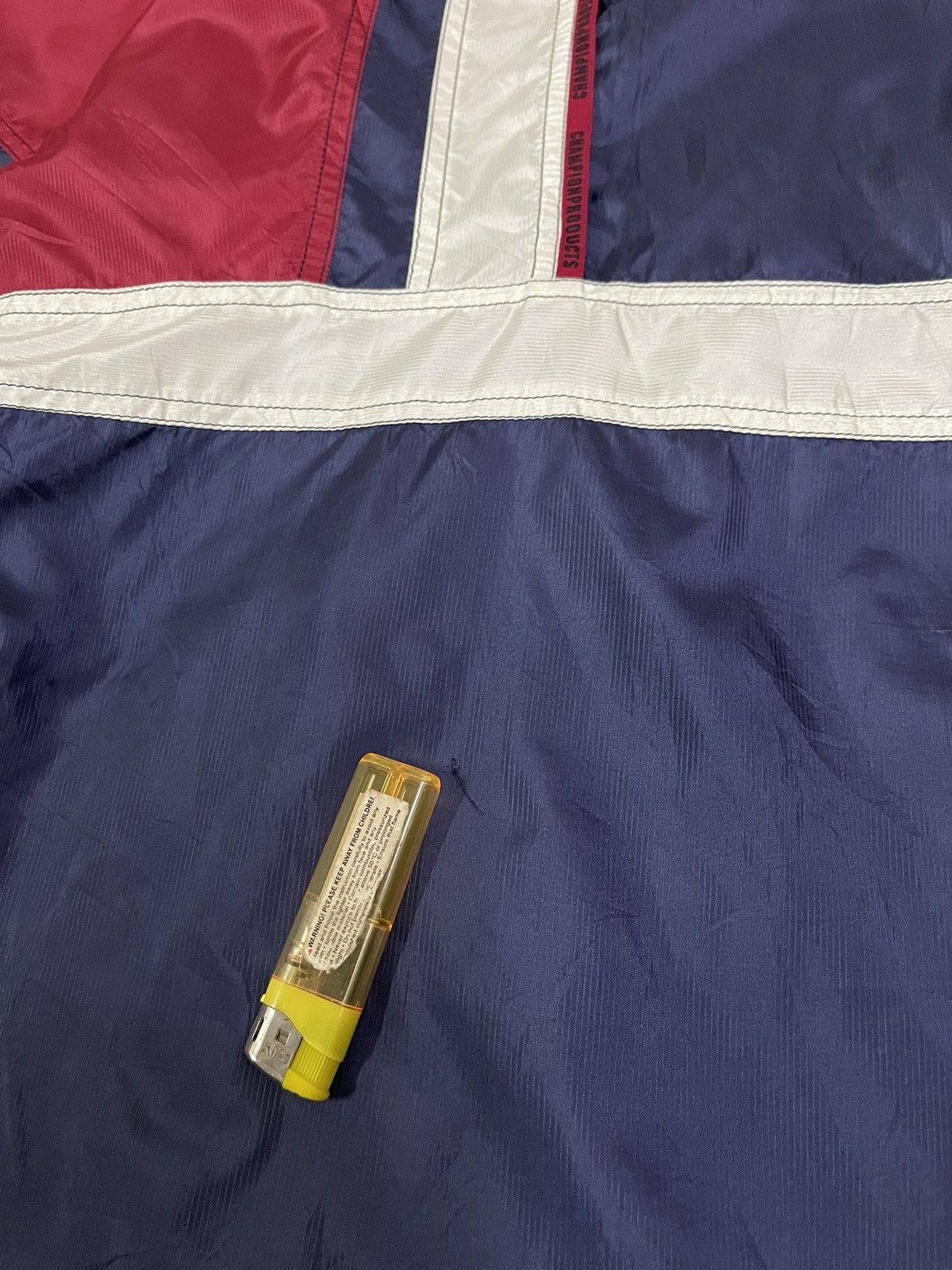 Champion 🔥Rare🔥 Vintage Champion Colour Block Hooded Jacket Size US L / EU 52-54 / 3 - 15 Thumbnail