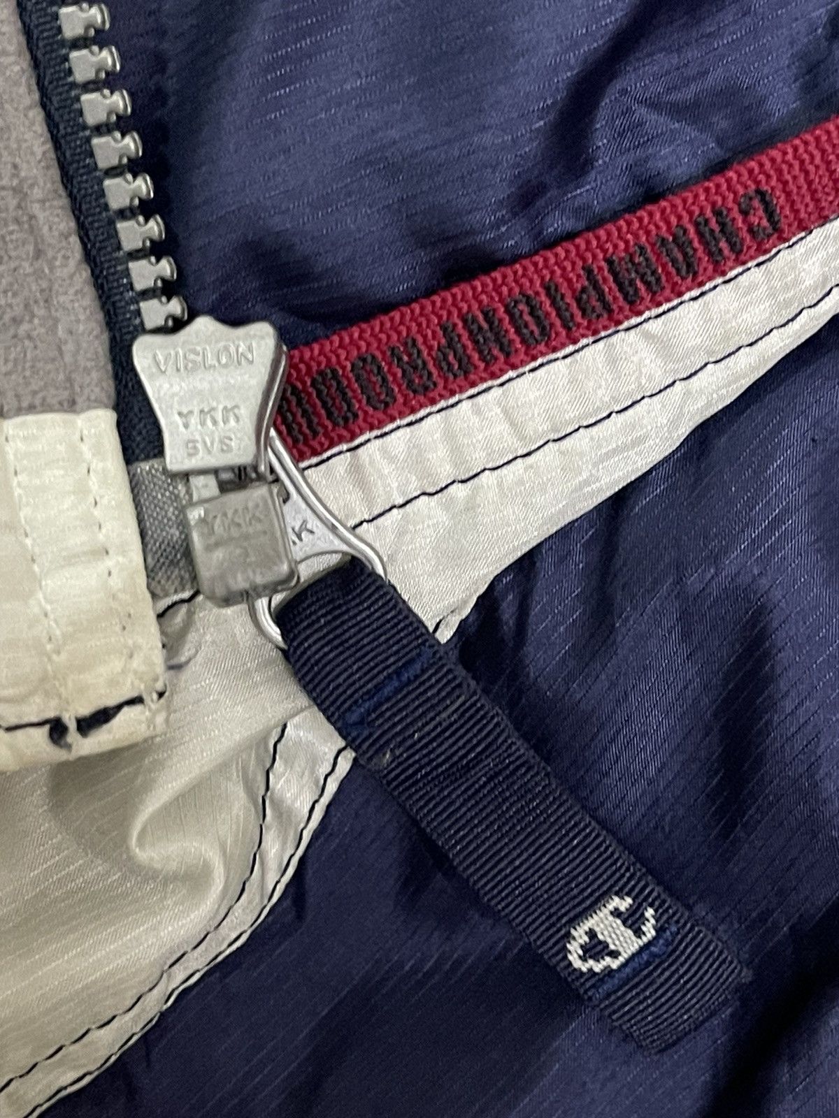 Champion 🔥Rare🔥 Vintage Champion Colour Block Hooded Jacket Size US L / EU 52-54 / 3 - 10 Thumbnail
