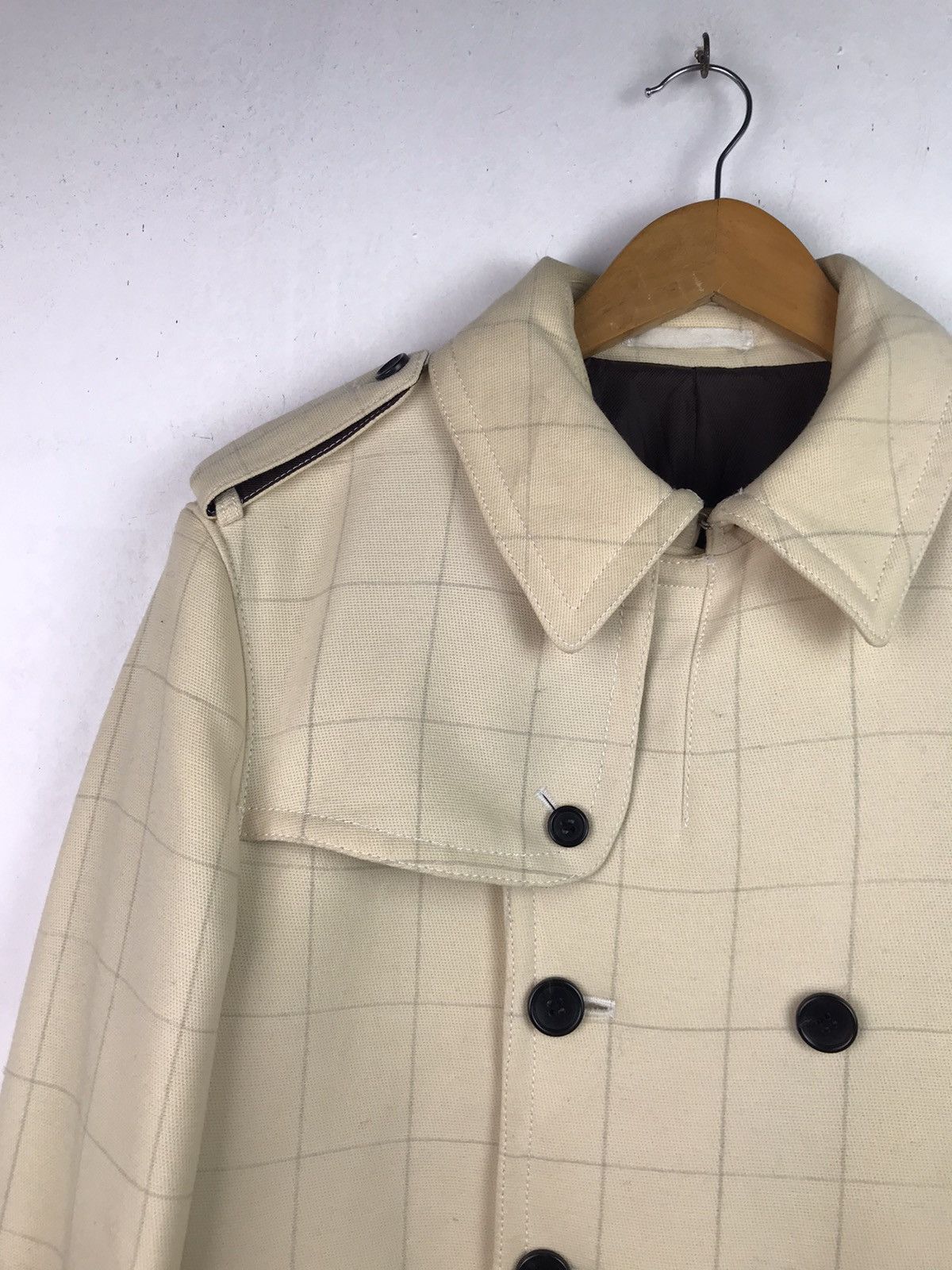 Vintage Vintage Rare Design Luxury Trench Coat Jacket Size US M / EU 48-50 / 2 - 6 Thumbnail
