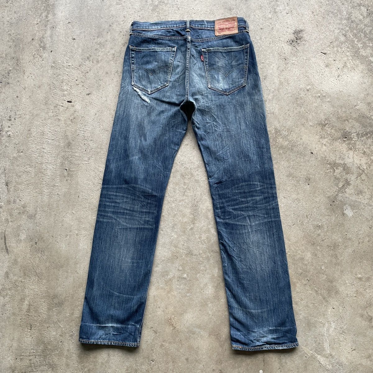 Levi's Vintage Clothing Vintage Levi’s 505 Distressed Faded Denim Jeans Pants W33 Size US 33 - 14 Thumbnail