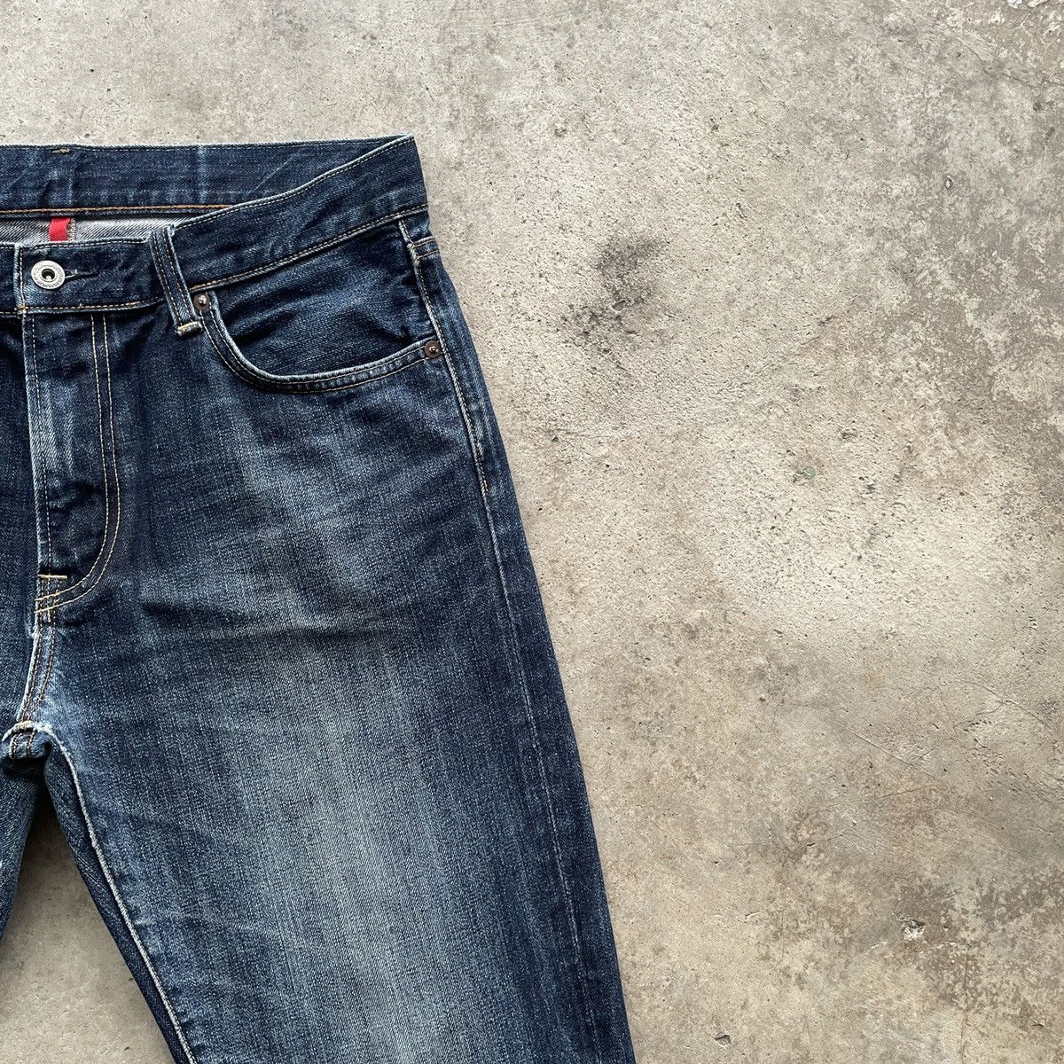 Japanese Brand × Jean Vintage Japanese Faded Jeans W32x28 Japanese Denim Pants Size US 32 / EU 48 - 6 Thumbnail