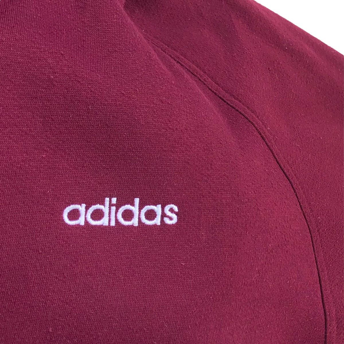 Adidas VTG 90s Adidas Big Logo Embroidery Reversible Bomber Jacket Size US L / EU 52-54 / 3 - 8 Thumbnail