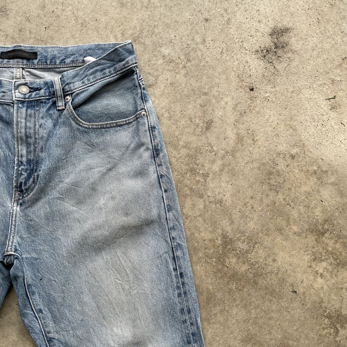 Japanese Brand Vintage Japanese Faded Jeans W31x29.5 Japanese Denim Pants Size US 31 - 6 Thumbnail