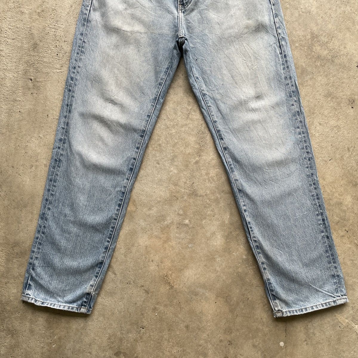 Japanese Brand Vintage Japanese Faded Jeans W31x29.5 Japanese Denim Pants Size US 31 - 4 Thumbnail