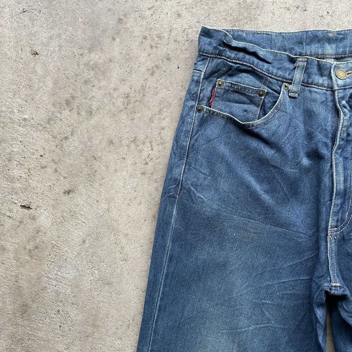Japanese Brand Vintage Calton Japanese Brand Faded Denim Jeans Pants W29x29 Size US 29 - 5 Thumbnail