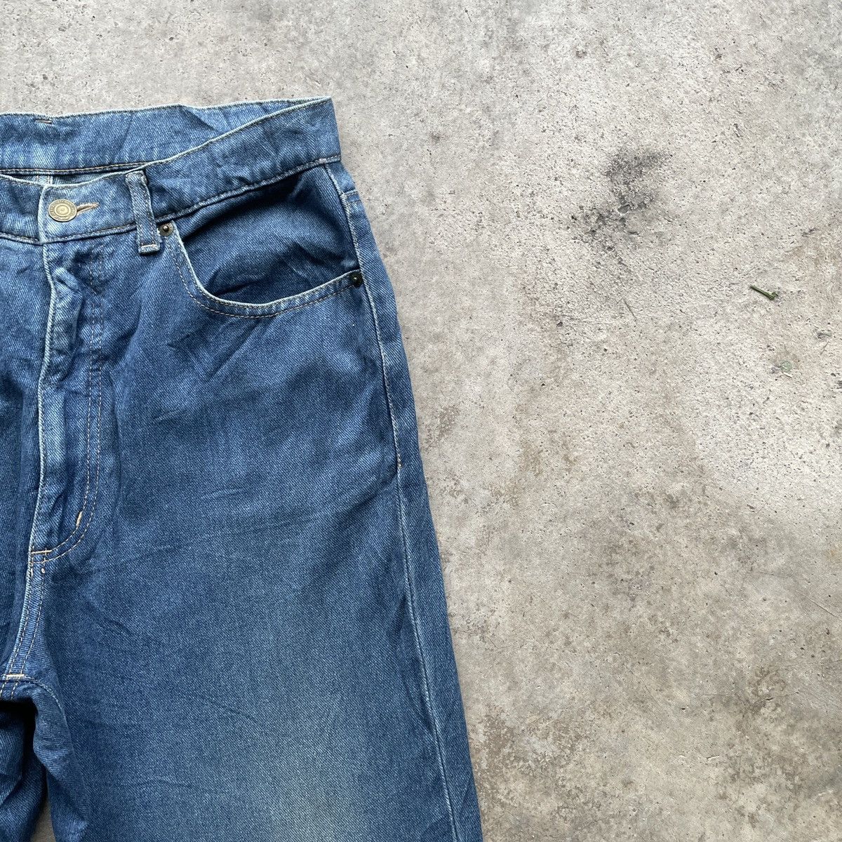 Japanese Brand Vintage Calton Japanese Brand Faded Denim Jeans Pants W29x29 Size US 29 - 6 Thumbnail