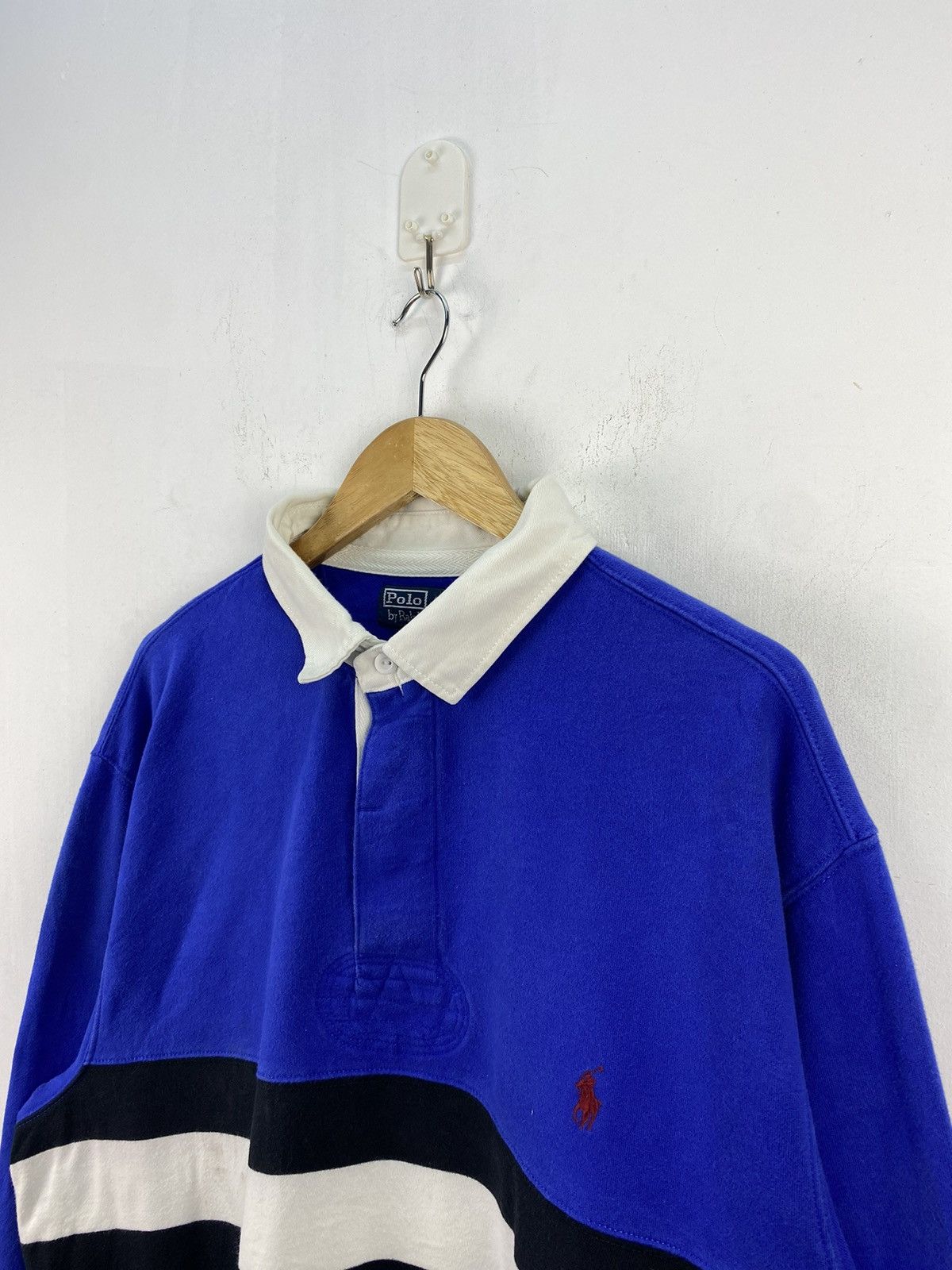 Polo Ralph Lauren Vintage Polo Ralph Lauren Polo Rugby Tshirt Size XL TALL Size US XL / EU 56 / 4 - 8 Thumbnail