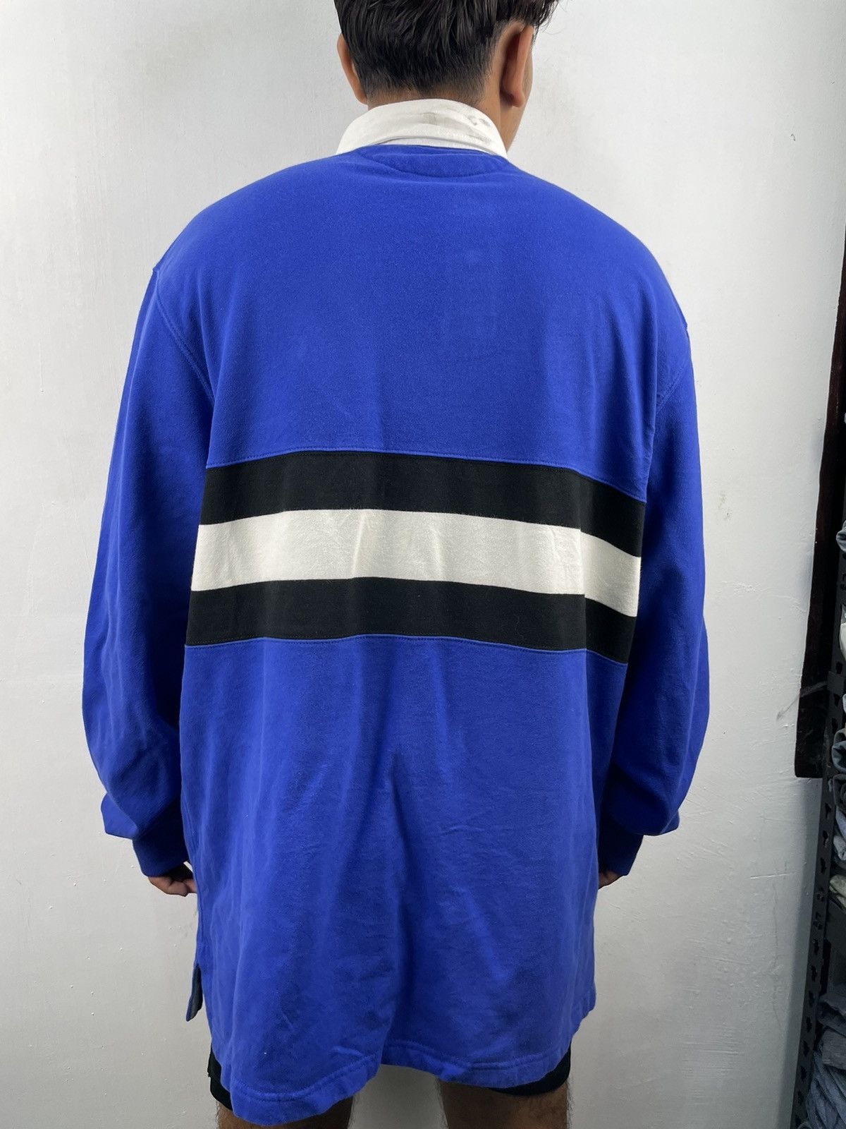 Polo Ralph Lauren Vintage Polo Ralph Lauren Polo Rugby Tshirt Size XL TALL Size US XL / EU 56 / 4 - 3 Thumbnail