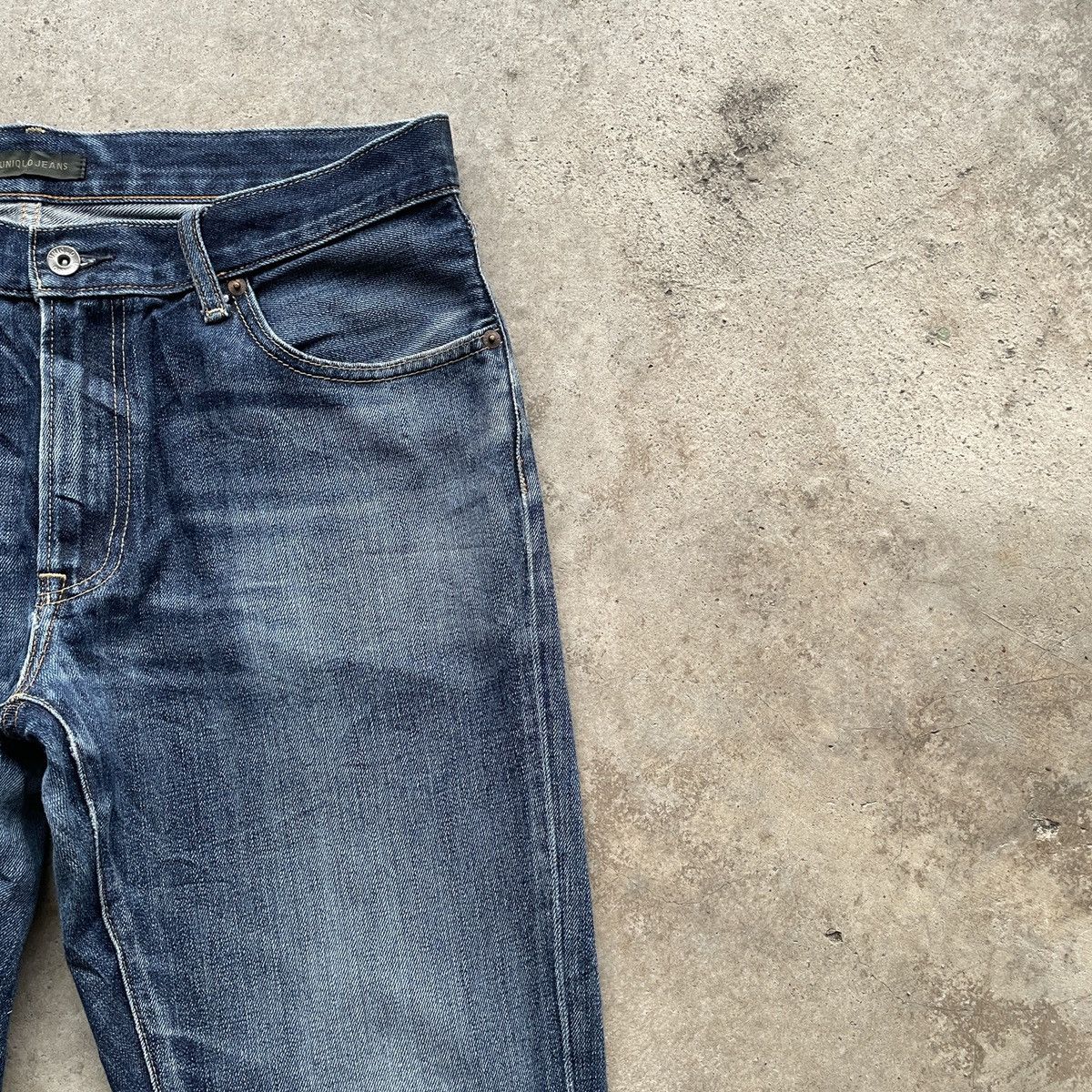 Japanese Brand Vintage Japanese Brand Faded Denim Jeans Pants W32x30.5 Size US 35 - 6 Thumbnail