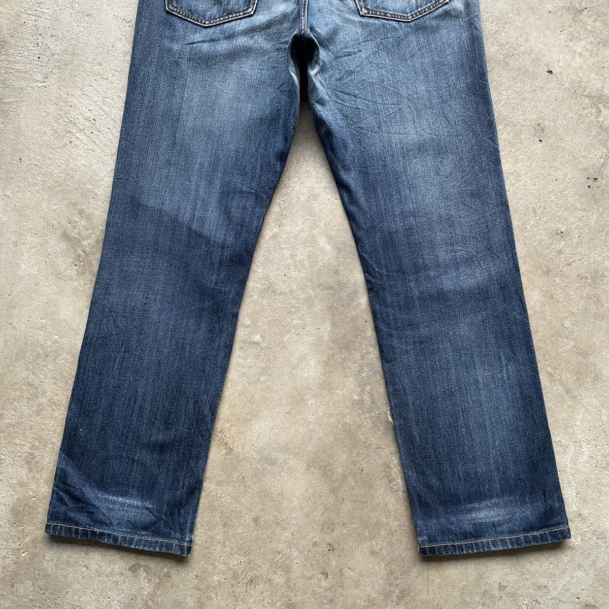 Japanese Brand Vintage Japanese Brand Faded Denim Jeans Pants W32x30.5 Size US 35 - 9 Thumbnail