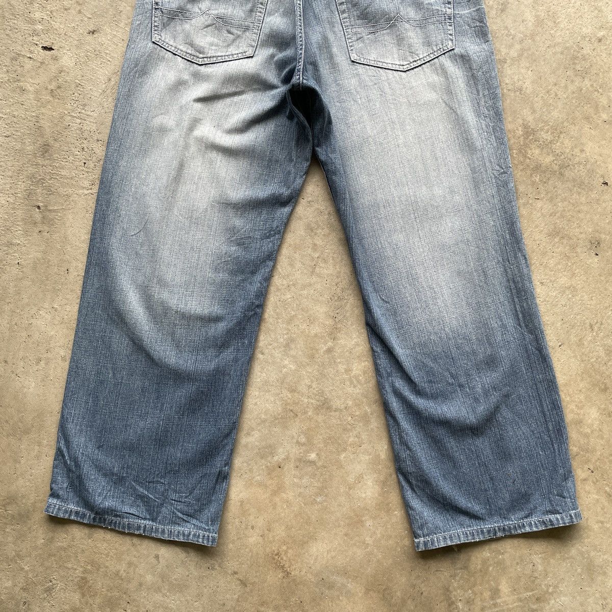 Avirex Vintage Avirex Distressed Faded Denim Jeans Pants W35x28.5 Size US 35 - 11 Thumbnail