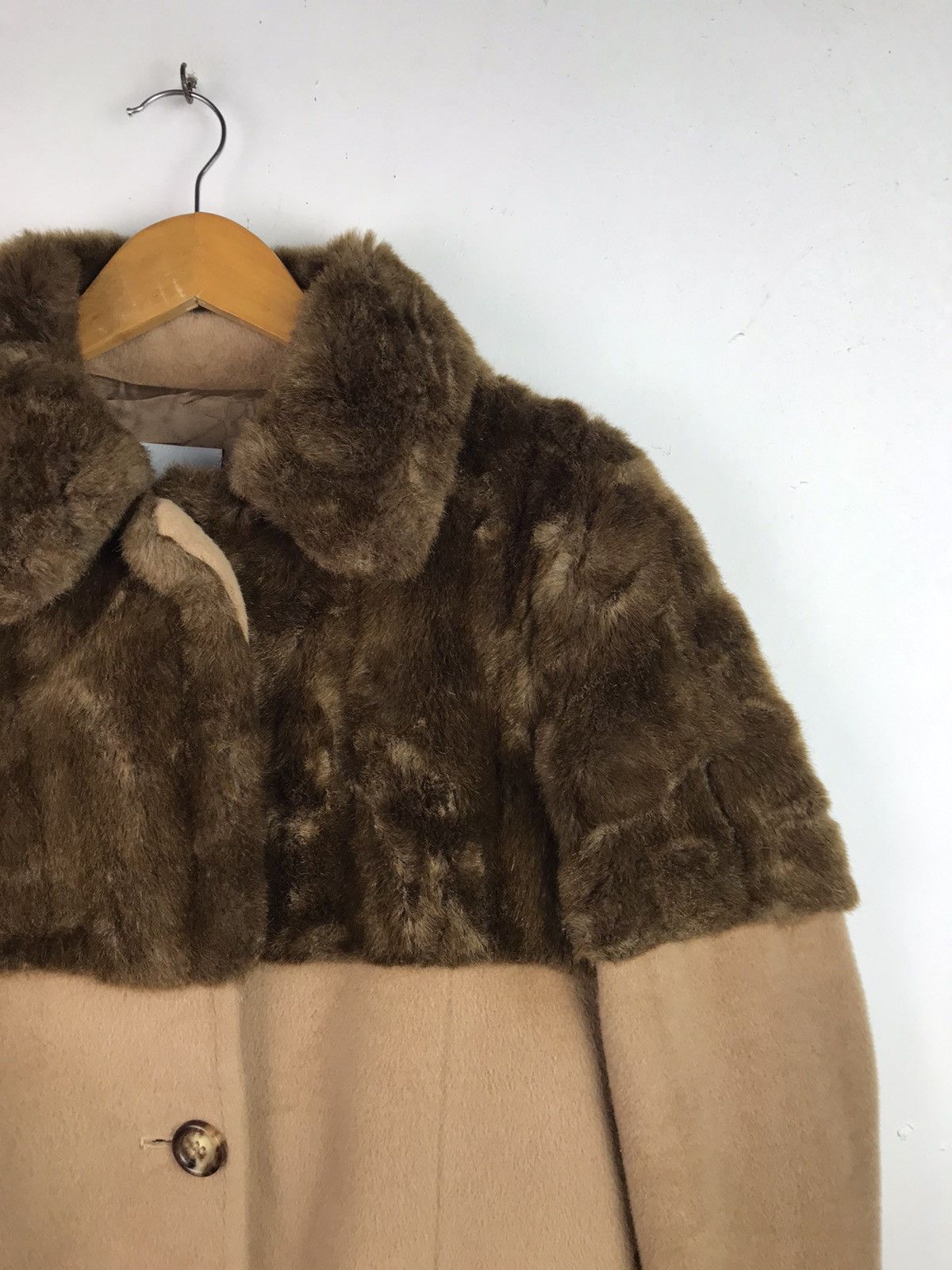 Moschino Vintage Moschino Mohair Long jacket Rare Design Size US S / EU 44-46 / 1 - 5 Thumbnail