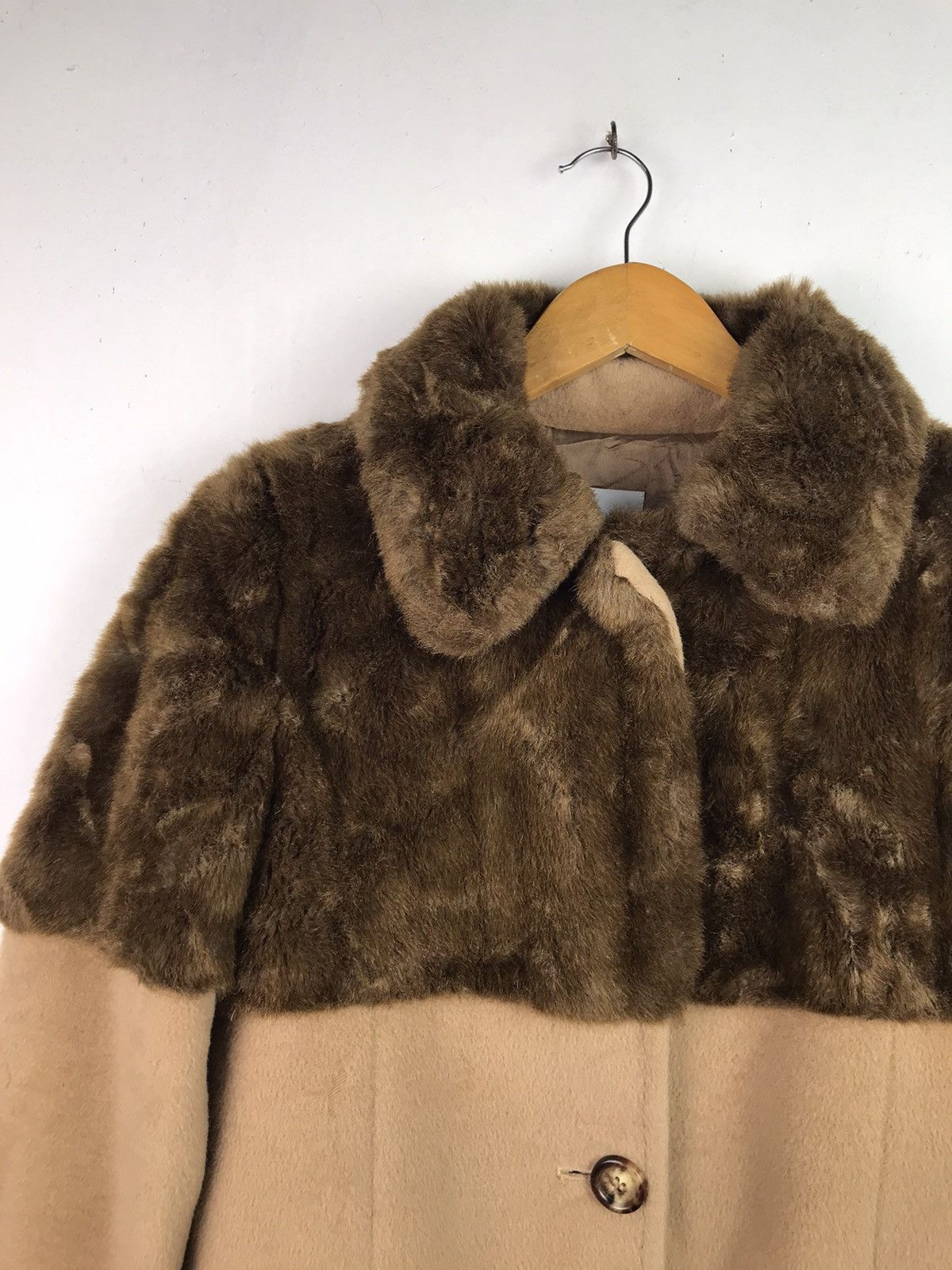 Moschino Vintage Moschino Mohair Long jacket Rare Design Size US S / EU 44-46 / 1 - 6 Thumbnail