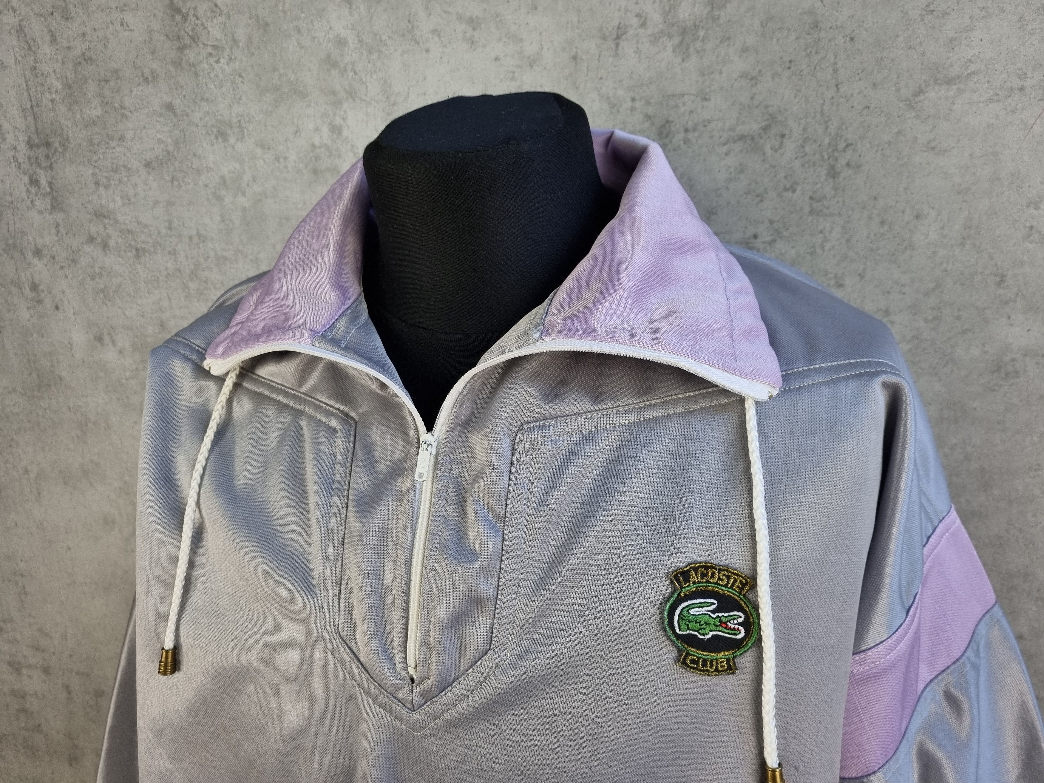 Lacoste × Vintage 80s Rare LACOSTE Vintage Light Jacket like SUPREME Size US L / EU 52-54 / 3 - 2 Thumbnail