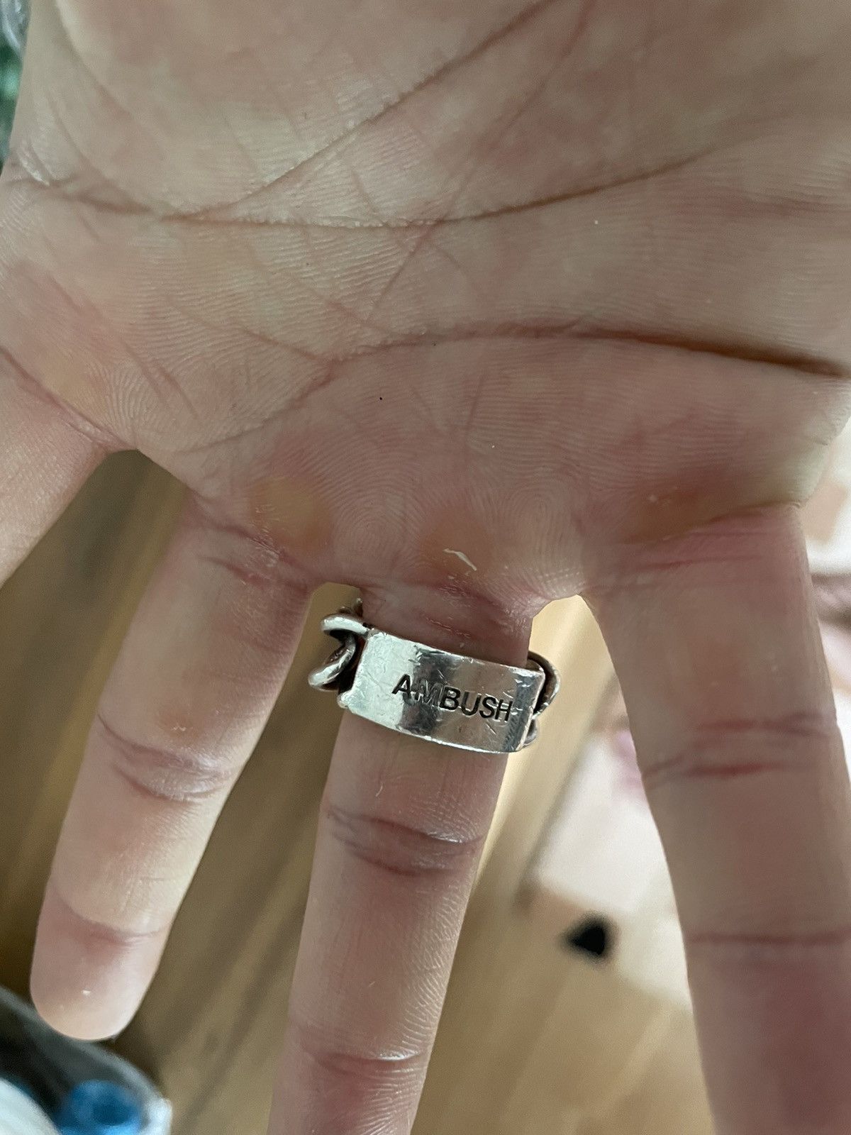Ambush Design Ambush Chain Ring in .925 Silver Size ONE SIZE - 4 Thumbnail