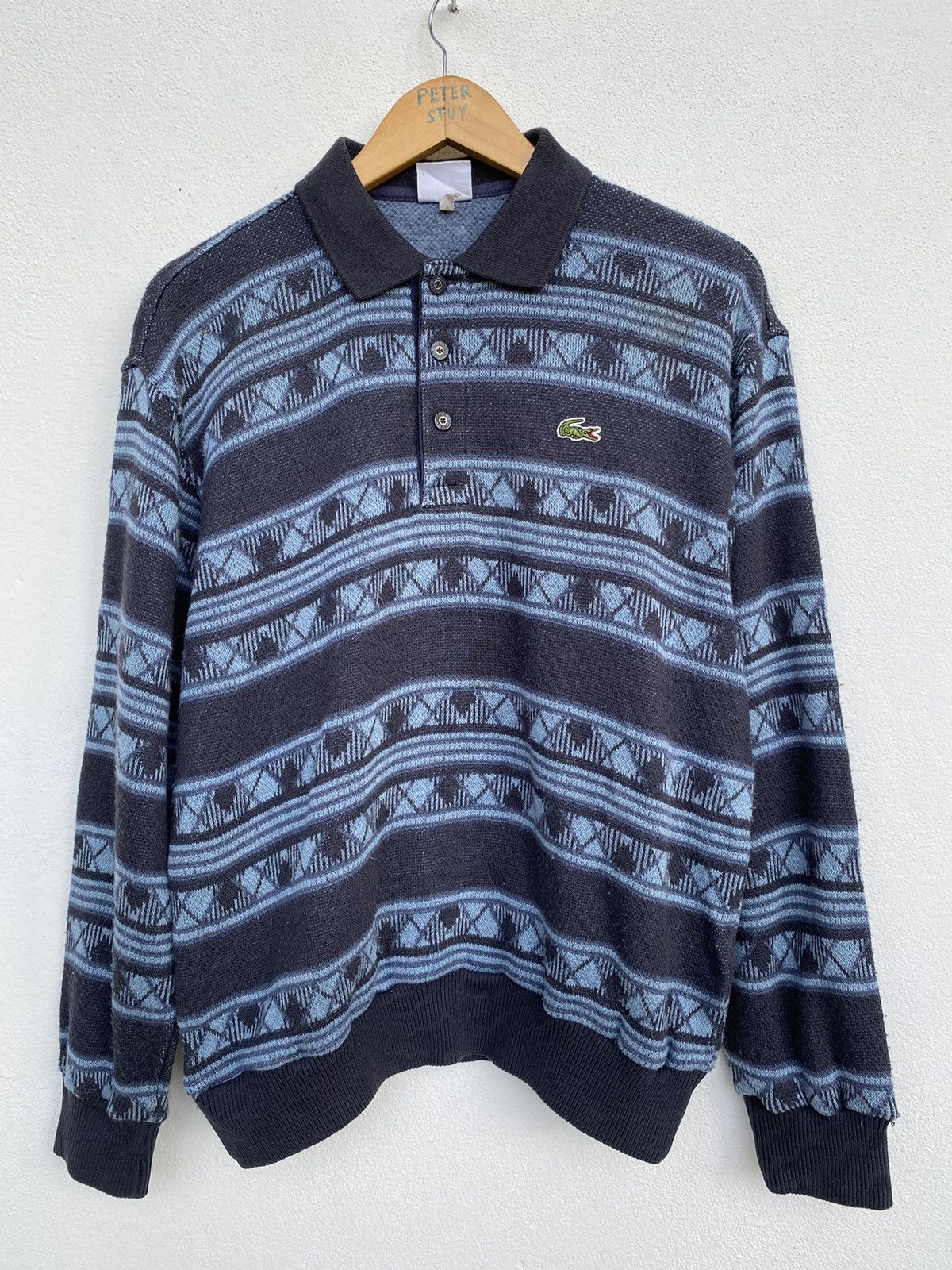 Lacoste Lacoste Sweatshirt Nice Design Size US L / EU 52-54 / 3 - 1 Thumbnail