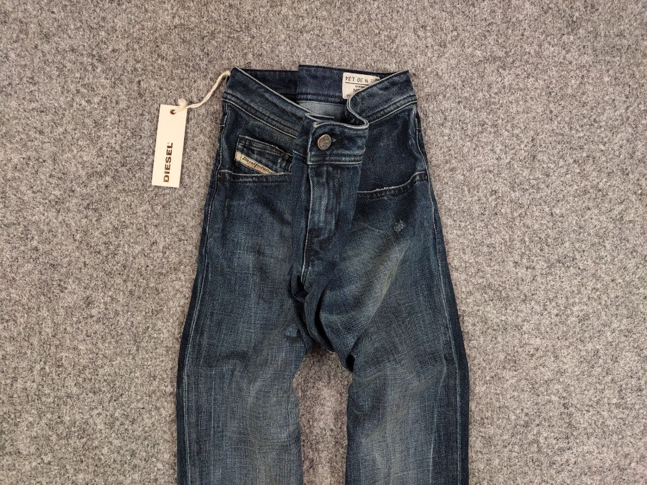 Diesel Vintage Y2K New Diesel News Distressed Denim Jeans Size US 30 / EU 46 - 7 Thumbnail