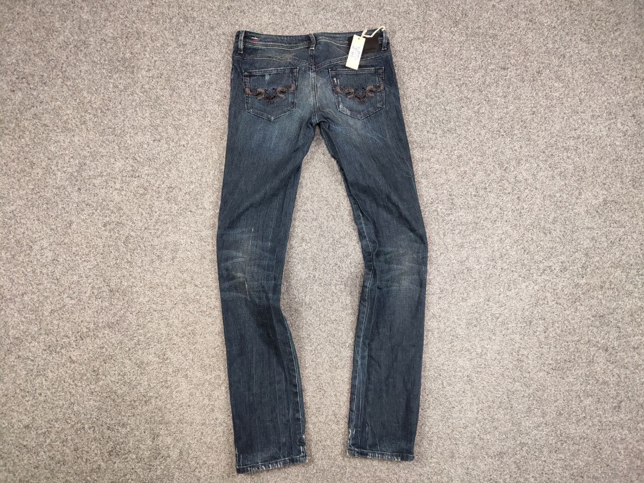 Diesel Vintage Y2K New Diesel News Distressed Denim Jeans Size US 30 / EU 46 - 14 Thumbnail