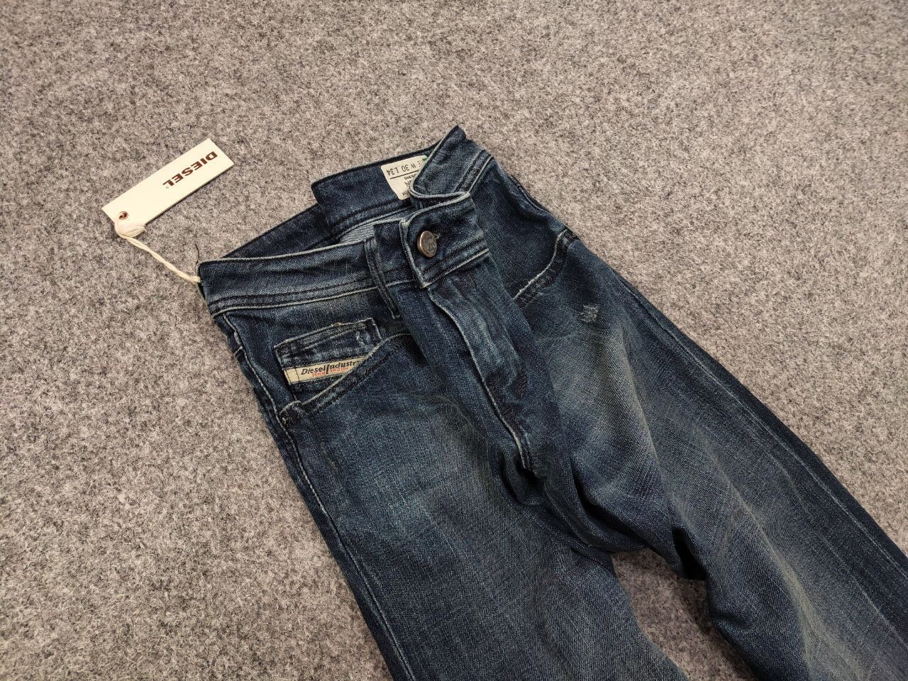 Diesel Vintage Y2K New Diesel News Distressed Denim Jeans Size US 30 / EU 46 - 11 Thumbnail