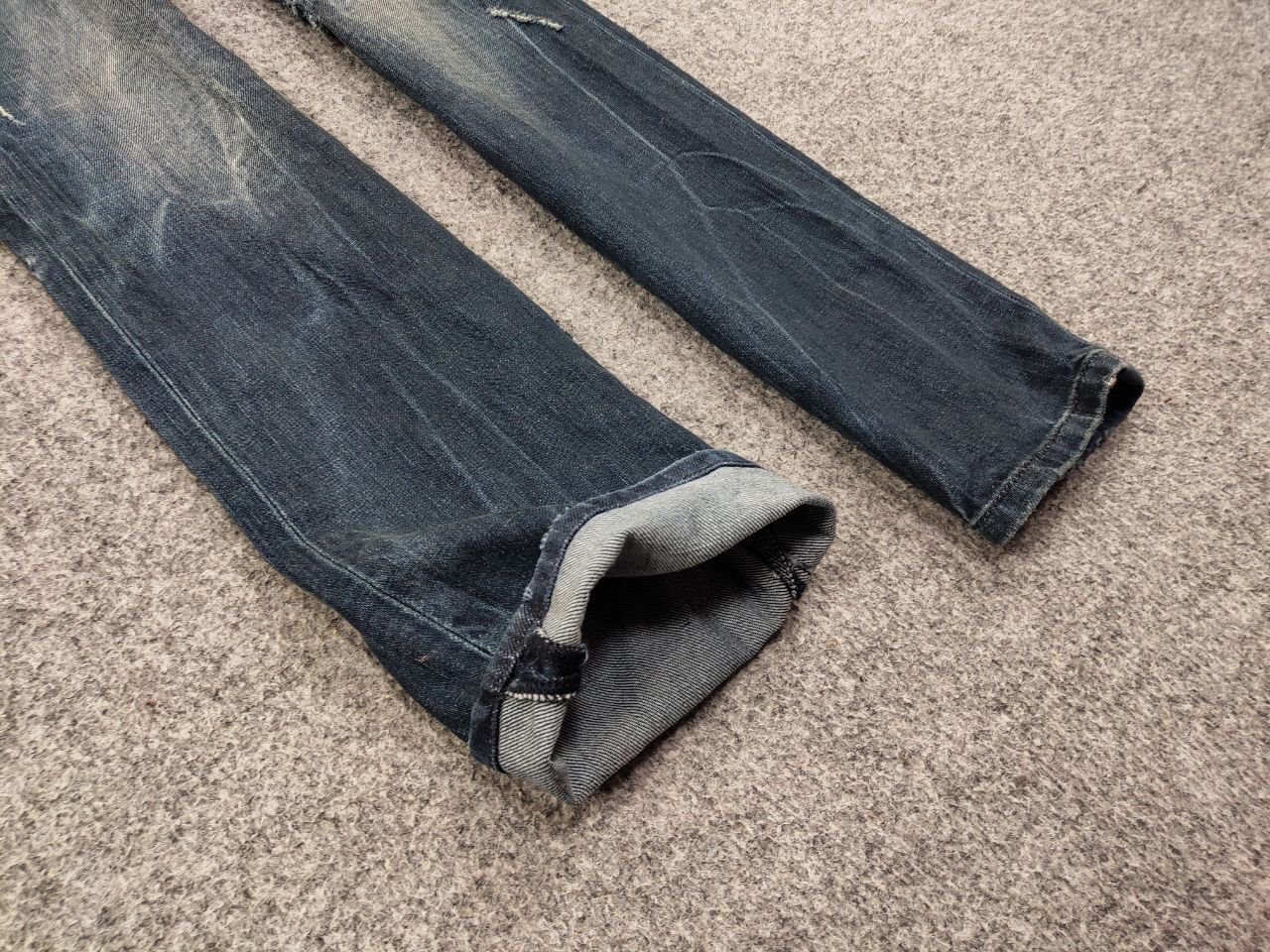 Diesel Vintage Y2K New Diesel News Distressed Denim Jeans Size US 30 / EU 46 - 10 Thumbnail
