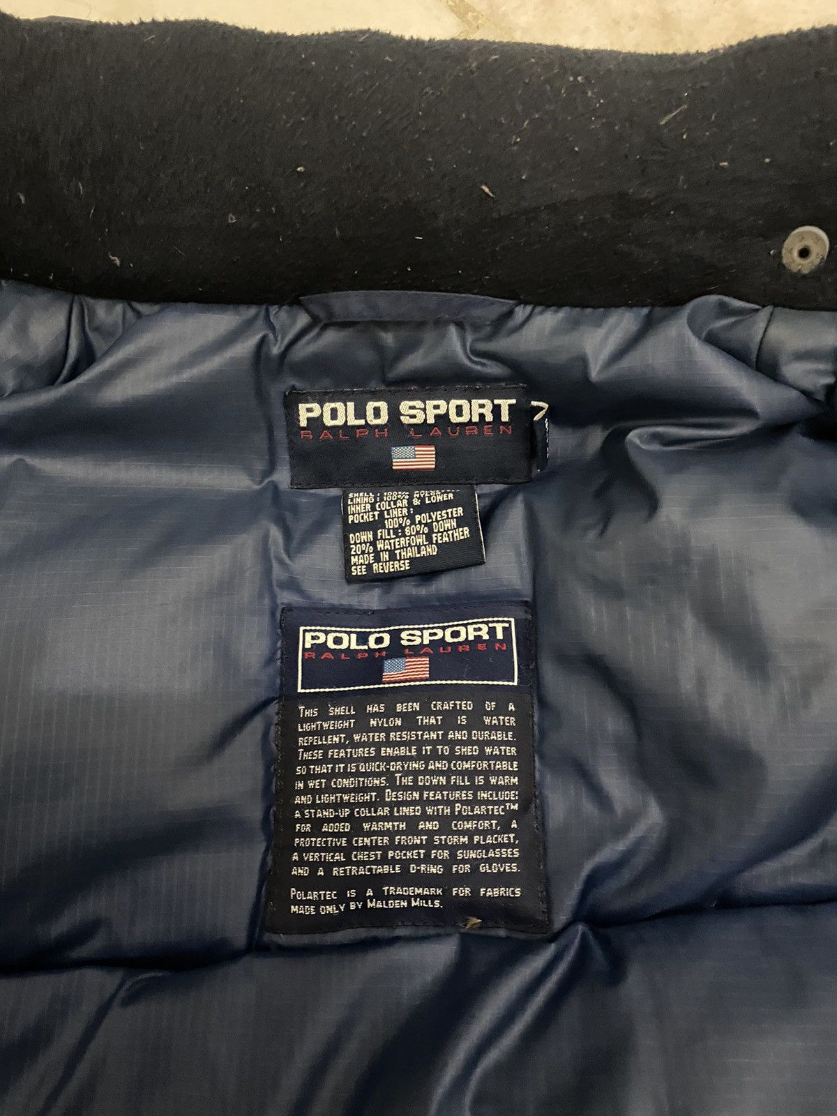 Polo Ralph Lauren × Ralph Lauren Polo Sport 90s Puffer Jacket Size US L / EU 52-54 / 3 - 13 Thumbnail