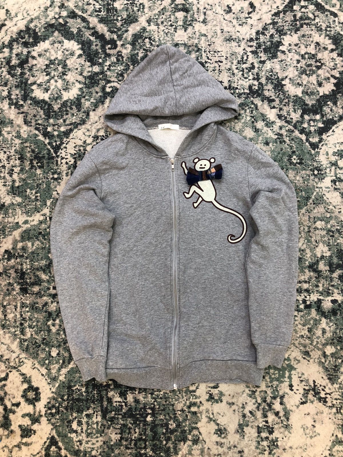 Issey Miyake SS17 Ne-Net Ribbon Monkey Zipper Hoodie Size US M / EU 48-50 / 2 - 2 Thumbnail
