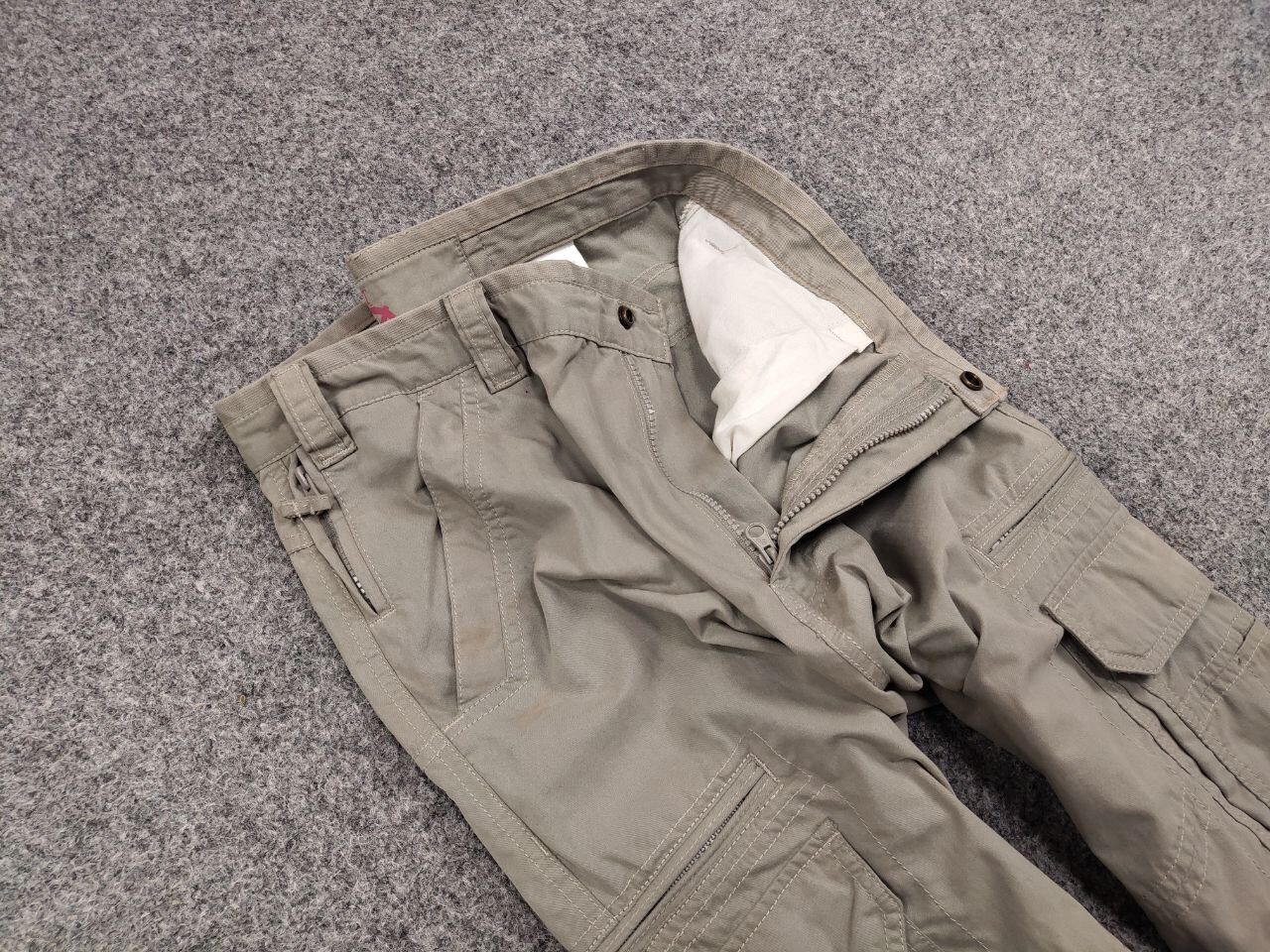Japanese Brand Vintage 90's Cargo Pants Travis Scott Japan Zip Pocket Size US 34 / EU 50 - 12 Thumbnail