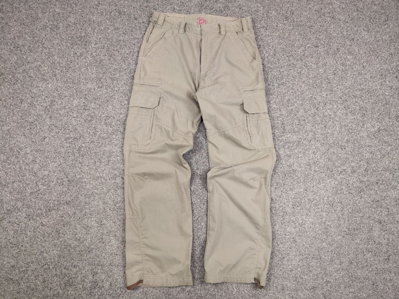 Japanese Brand Vintage 90's Cargo Pants Travis Scott Japan Zip Pocket Size US 34 / EU 50 - 13 Thumbnail