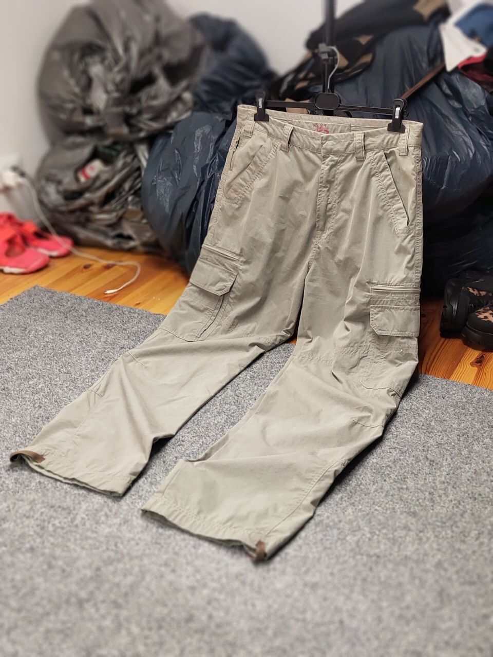 Japanese Brand Vintage 90's Cargo Pants Travis Scott Japan Zip Pocket Size US 34 / EU 50 - 21 Thumbnail