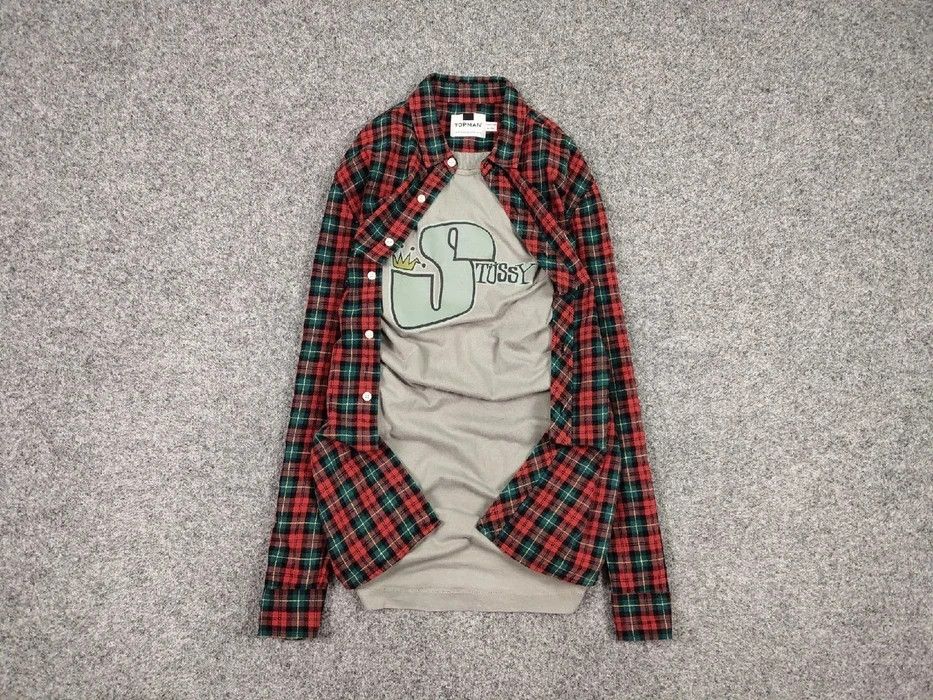 Flannel Vintage Flannel Shirt Travis Scott Style Streetwear Hype Size US M / EU 48-50 / 2 - 1 Preview