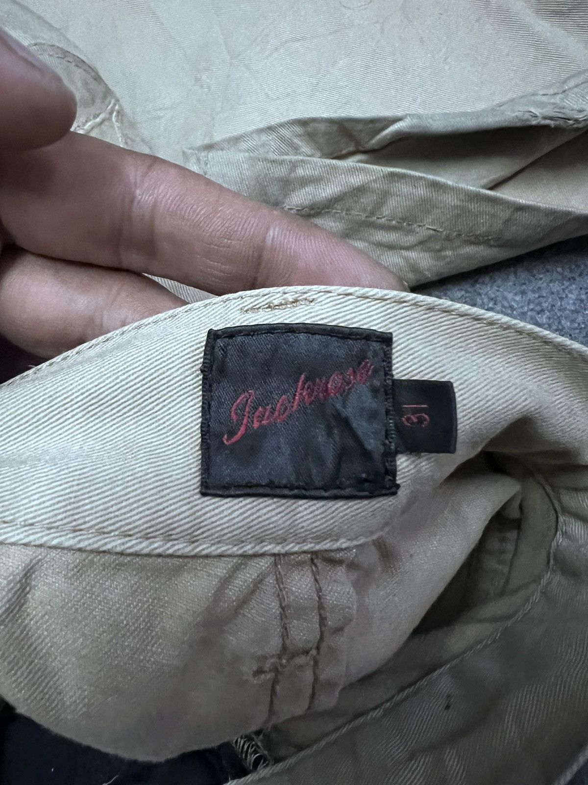 Japanese Brand × Vintage FLARED💥THRASHED JACK ROSE DISTRESSED COTTON PANT Size US 30 / EU 46 - 9 Thumbnail