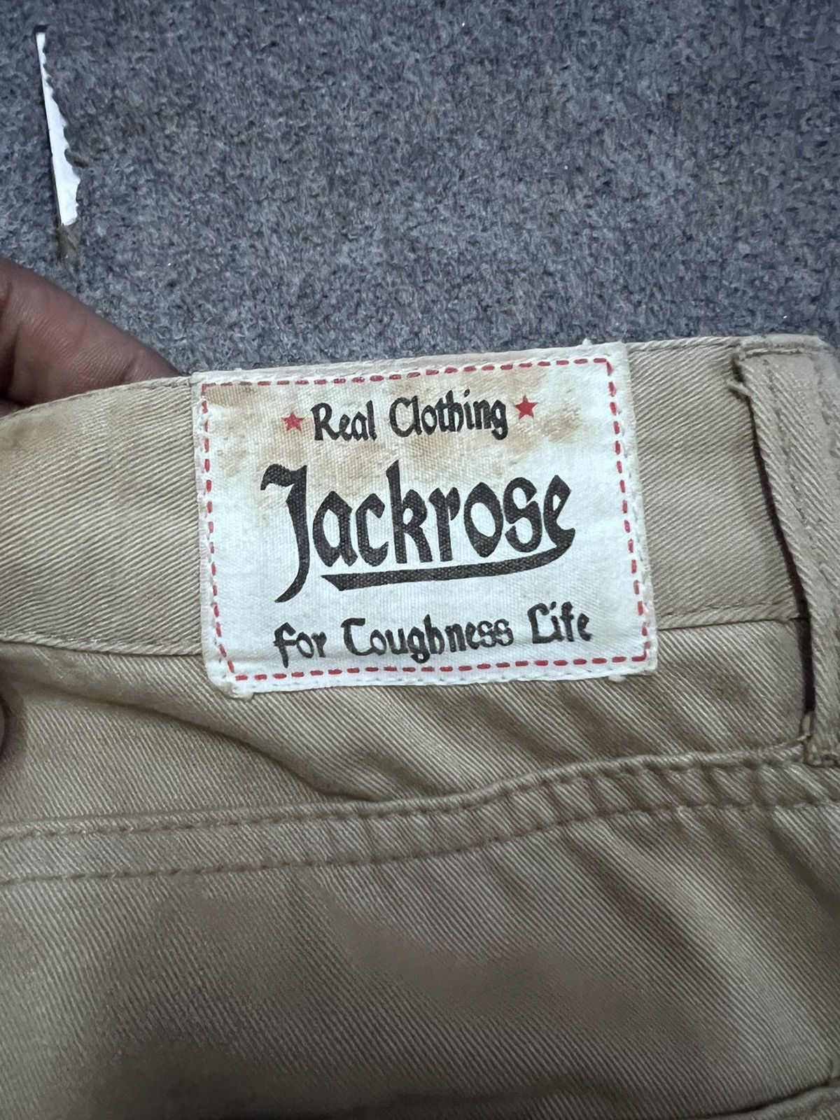 Japanese Brand × Vintage FLARED💥THRASHED JACK ROSE DISTRESSED COTTON PANT Size US 30 / EU 46 - 8 Thumbnail